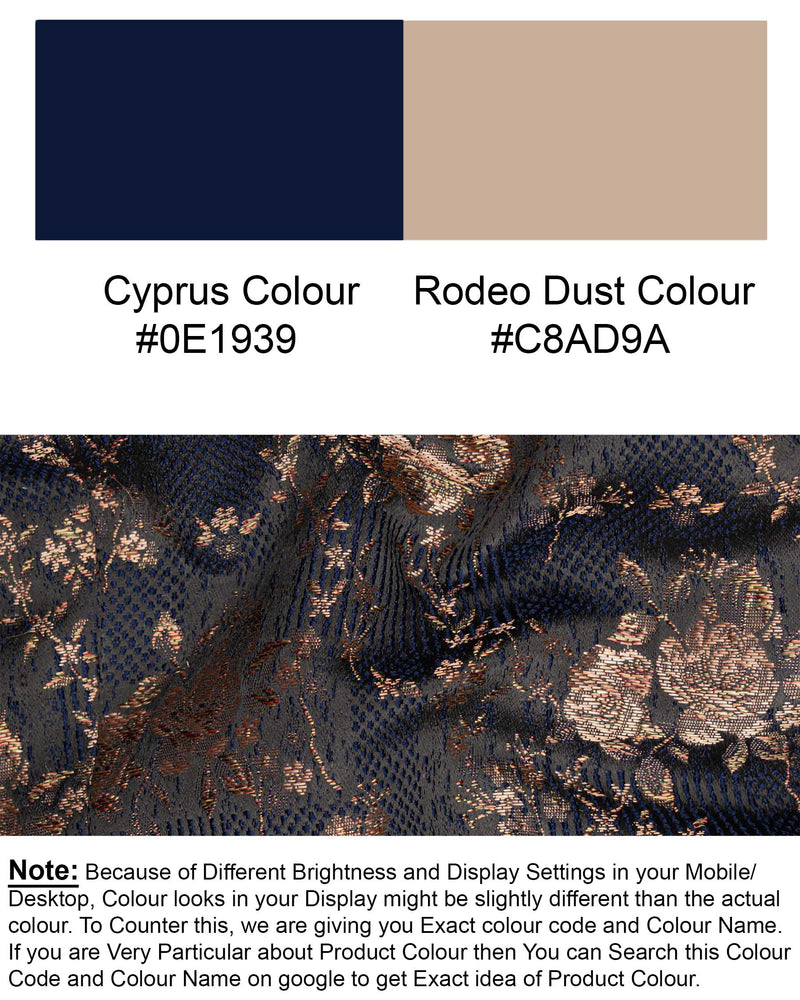 Cyprus Blue Floral Textured Cross Buttoned Bandhgala Suit ST1793-CBG2-36, ST1793-CBG2-38, ST1793-CBG2-40, ST1793-CBG2-42, ST1793-CBG2-44, ST1793-CBG2-46, ST1793-CBG2-48, ST1793-CBG2-50, ST1793-CBG2-52, ST1793-CBG2-54, ST1793-CBG2-56, ST1793-CBG2-58, ST1793-CBG2-60
