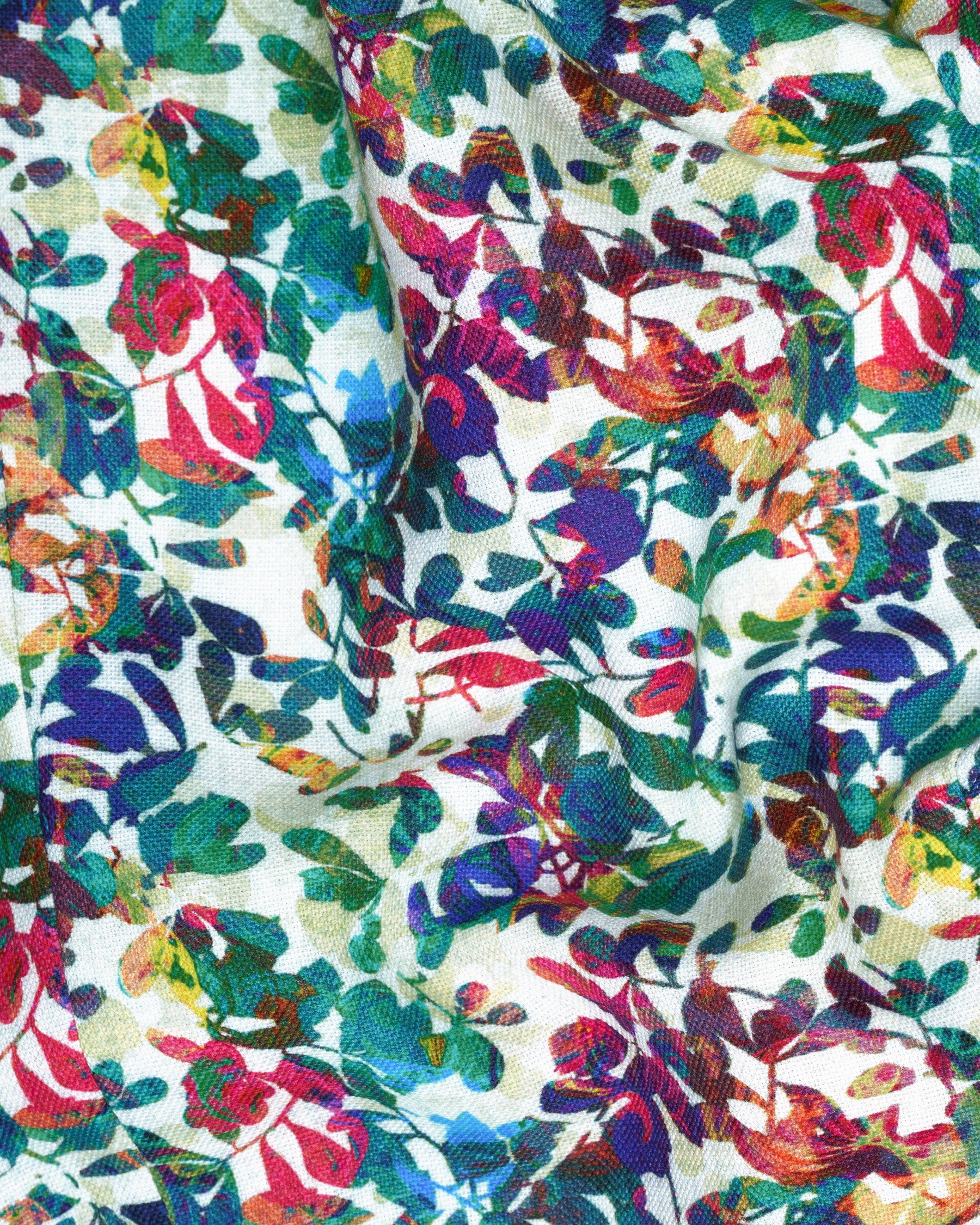 Tranquil White with Multicolour Floral Printed Designer Suit ST1824-SB-36, ST1824-SB-38, ST1824-SB-40, ST1824-SB-42, ST1824-SB-44, ST1824-SB-46, ST1824-SB-48, ST1824-SB-50, ST1824-SB-52, ST1824-SB-54, ST1824-SB-56, ST1824-SB-58, ST1824-SB-60