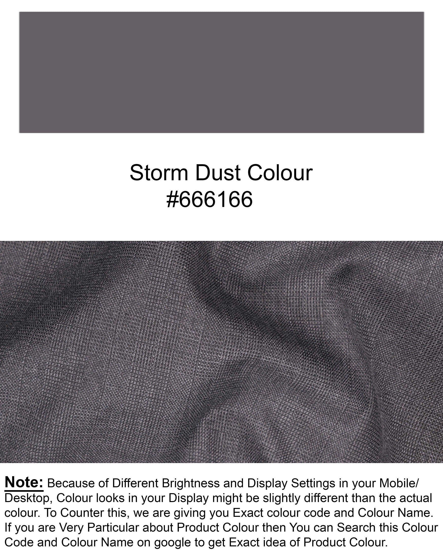 Storm Dust Single Breasted Suit ST1834-SB-36, ST1834-SB-38, ST1834-SB-40, ST1834-SB-42, ST1834-SB-44, ST1834-SB-46, ST1834-SB-48, ST1834-SB-50, ST1834-SB-52, ST1834-SB-54, ST1834-SB-56, ST1834-SB-58, ST1834-SB-60