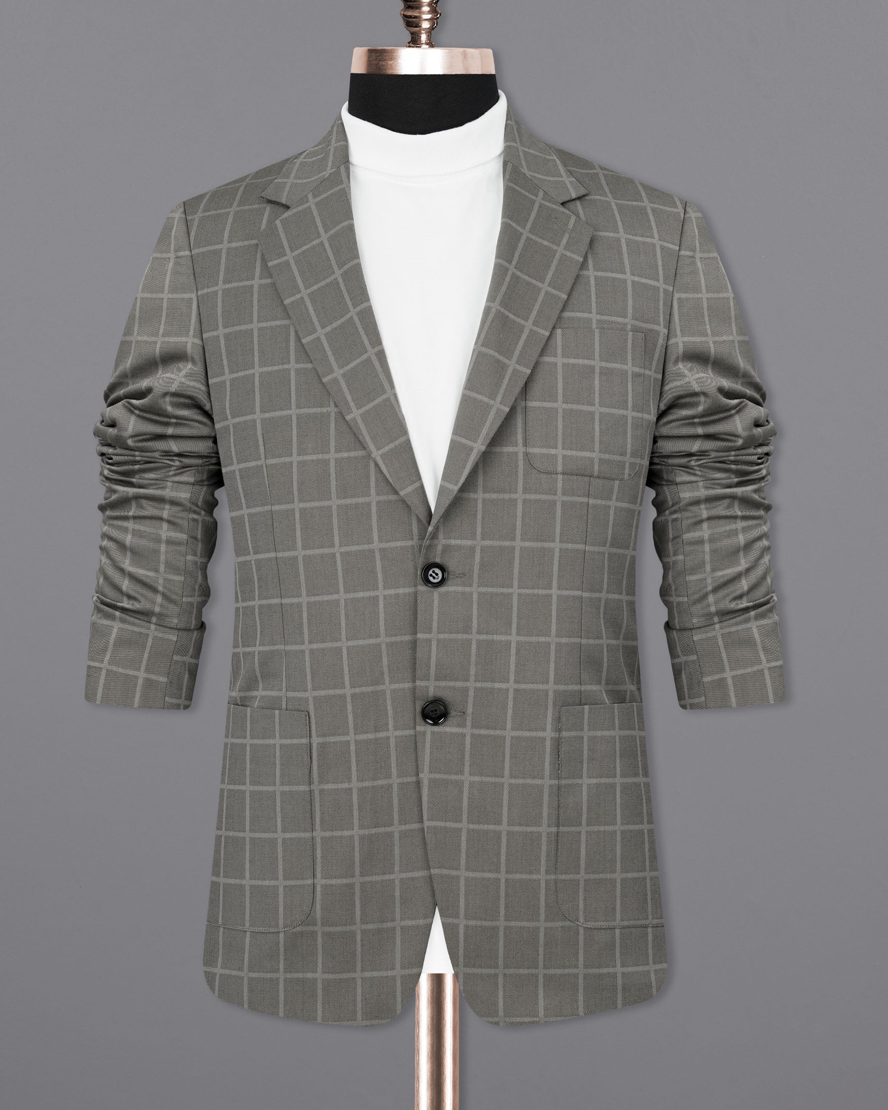 Hurricane Windowpane Single Breasted Sports Suit ST1857-SB-PP-36, ST1857-SB-PP-38, ST1857-SB-PP-40, ST1857-SB-PP-42, ST1857-SB-PP-44, ST1857-SB-PP-46, ST1857-SB-PP-48, ST1857-SB-PP-50, ST1857-SB-PP-52, ST1857-SB-PP-54, ST1857-SB-PP-56, ST1857-SB-PP-58, ST1857-SB-PP-60