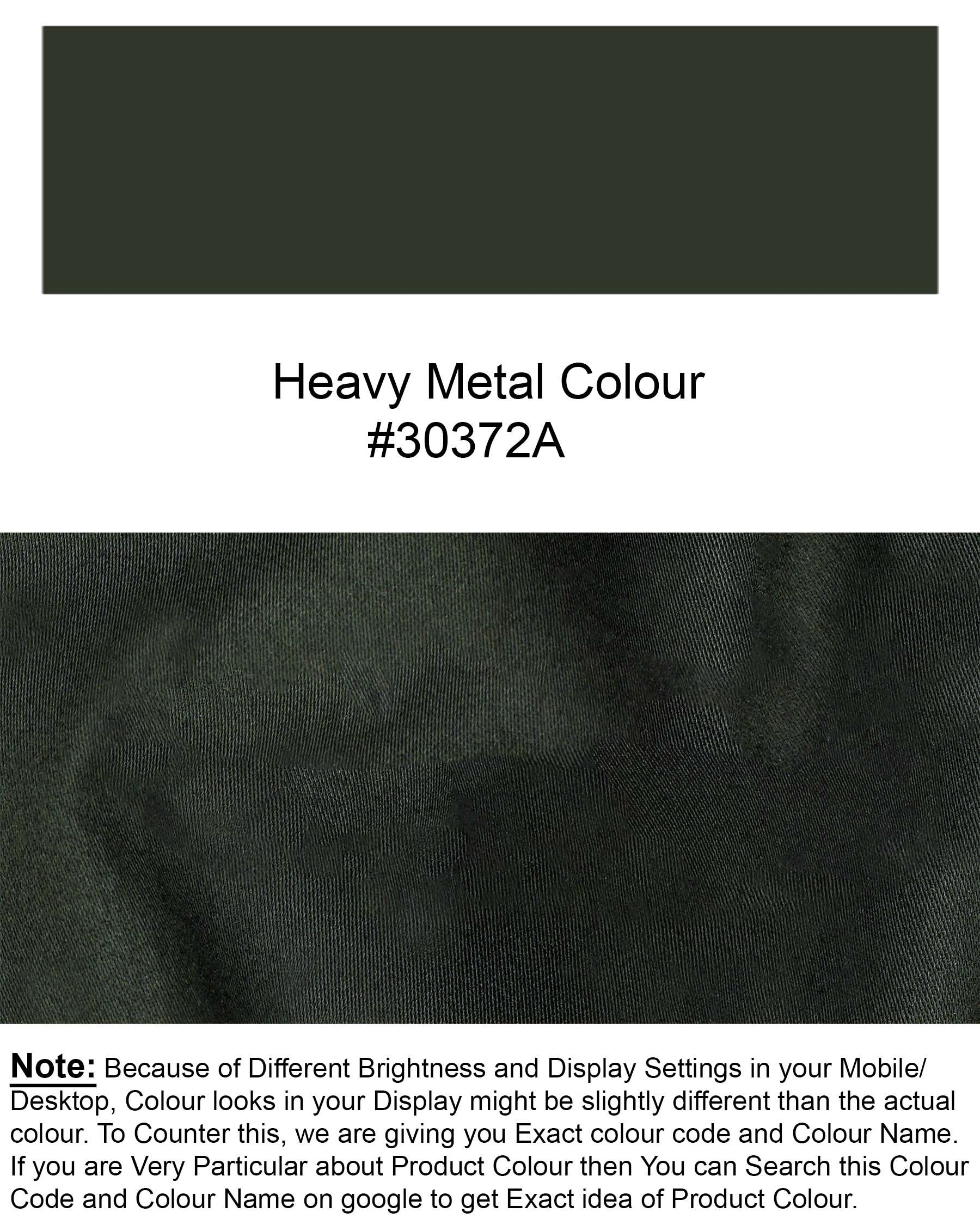 Heavy Metal Green Designer Sports Suit