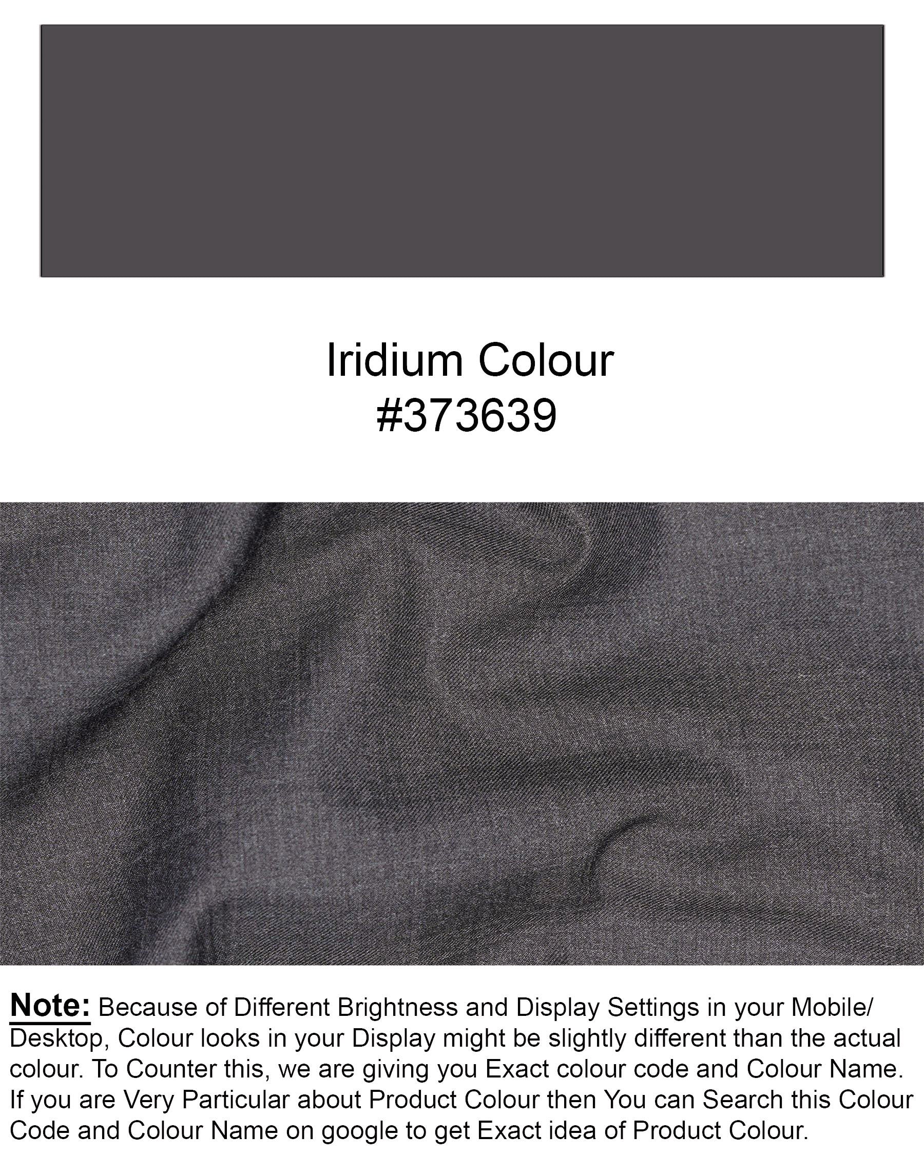 lridium grey Double Breasted Suit ST1881-DB-36, ST1881-DB-38, ST1881-DB-40, ST1881-DB-42, ST1881-DB-44, ST1881-DB-46, ST1881-DB-48, ST1881-DB-50, ST1881-DB-52, ST1881-DB-54, ST1881-DB-56, ST1881-DB-58, ST1881-DB-60