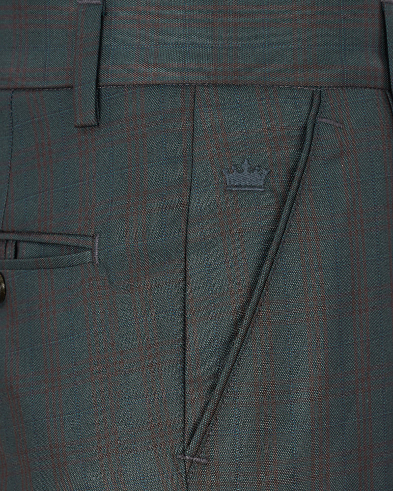 lridium With Emperor Subtle Plaid Double Breasted Suit ST1890-DB-36, ST1890-DB-38, ST1890-DB-40, ST1890-DB-42, ST1890-DB-44, ST1890-DB-46, ST1890-DB-48, ST1890-DB-50, ST1890-DB-52, ST1890-DB-54, ST1890-DB-56, ST1890-DB-58, ST1890-DB-60