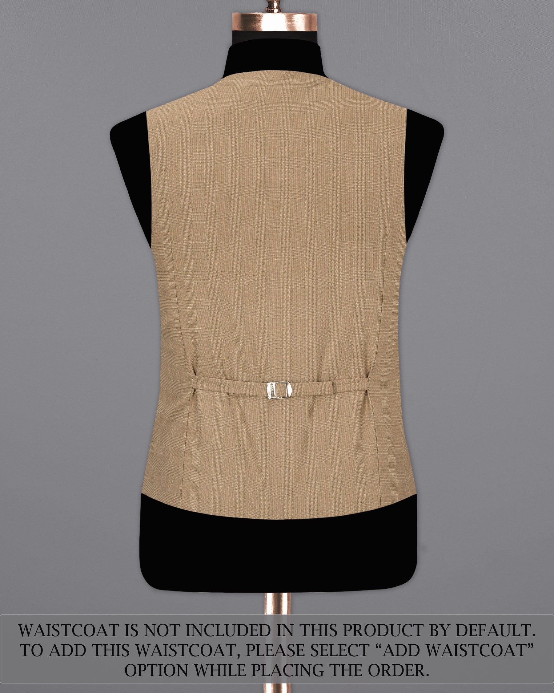 Brown super 180 double twisted Cerruti double breasted suit