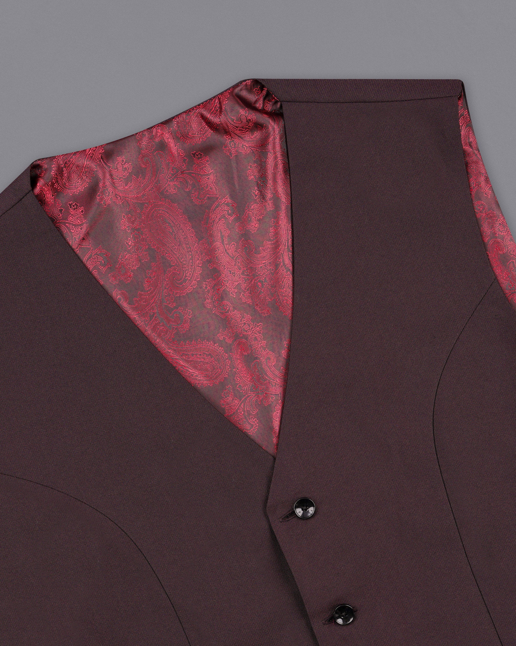 Bistre Wine Tuxedo Suit