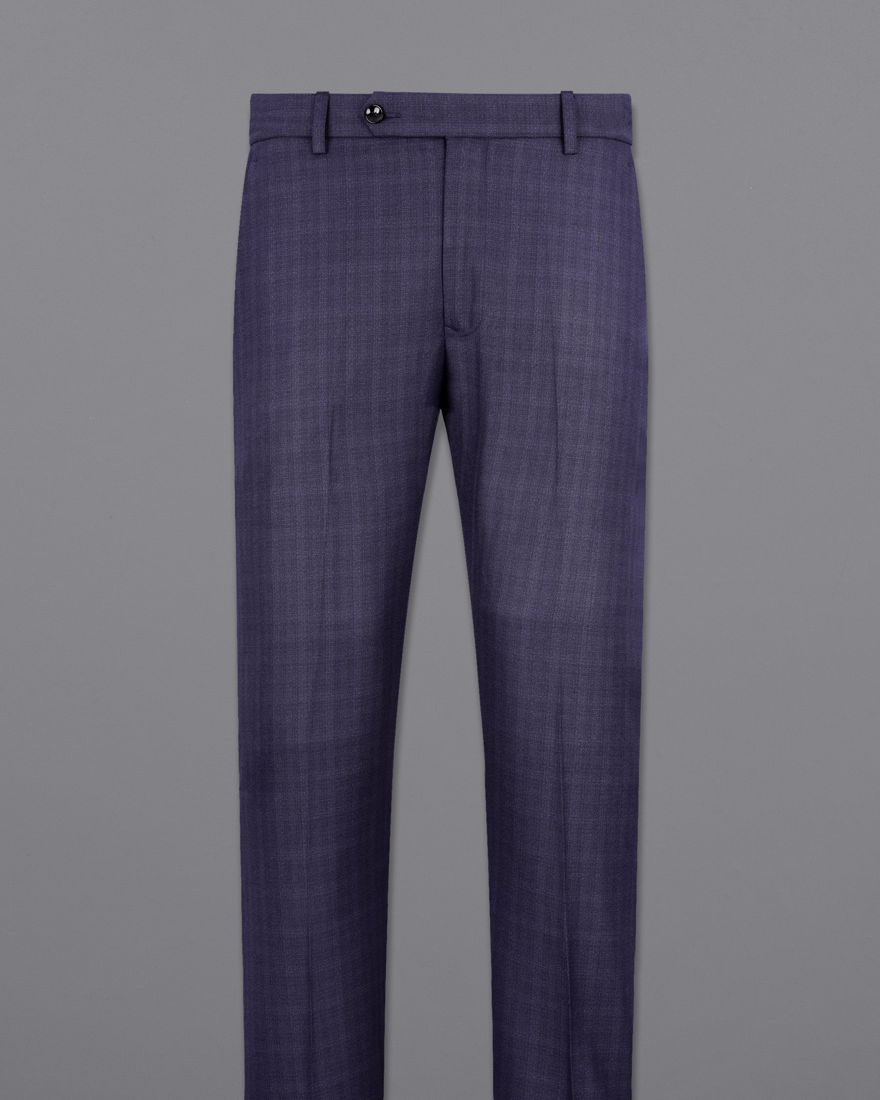 Martinique Navy Blue Subtle Checkered Single Breasted Suit