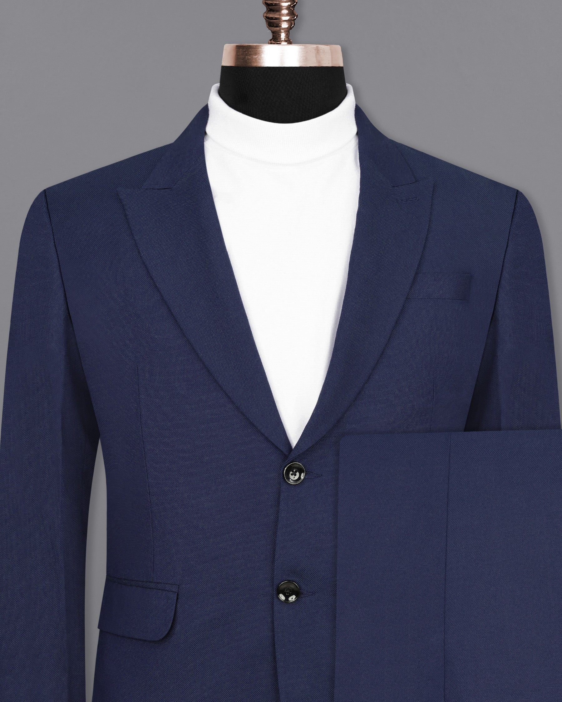 Martinique Blue Single Breasted Suit