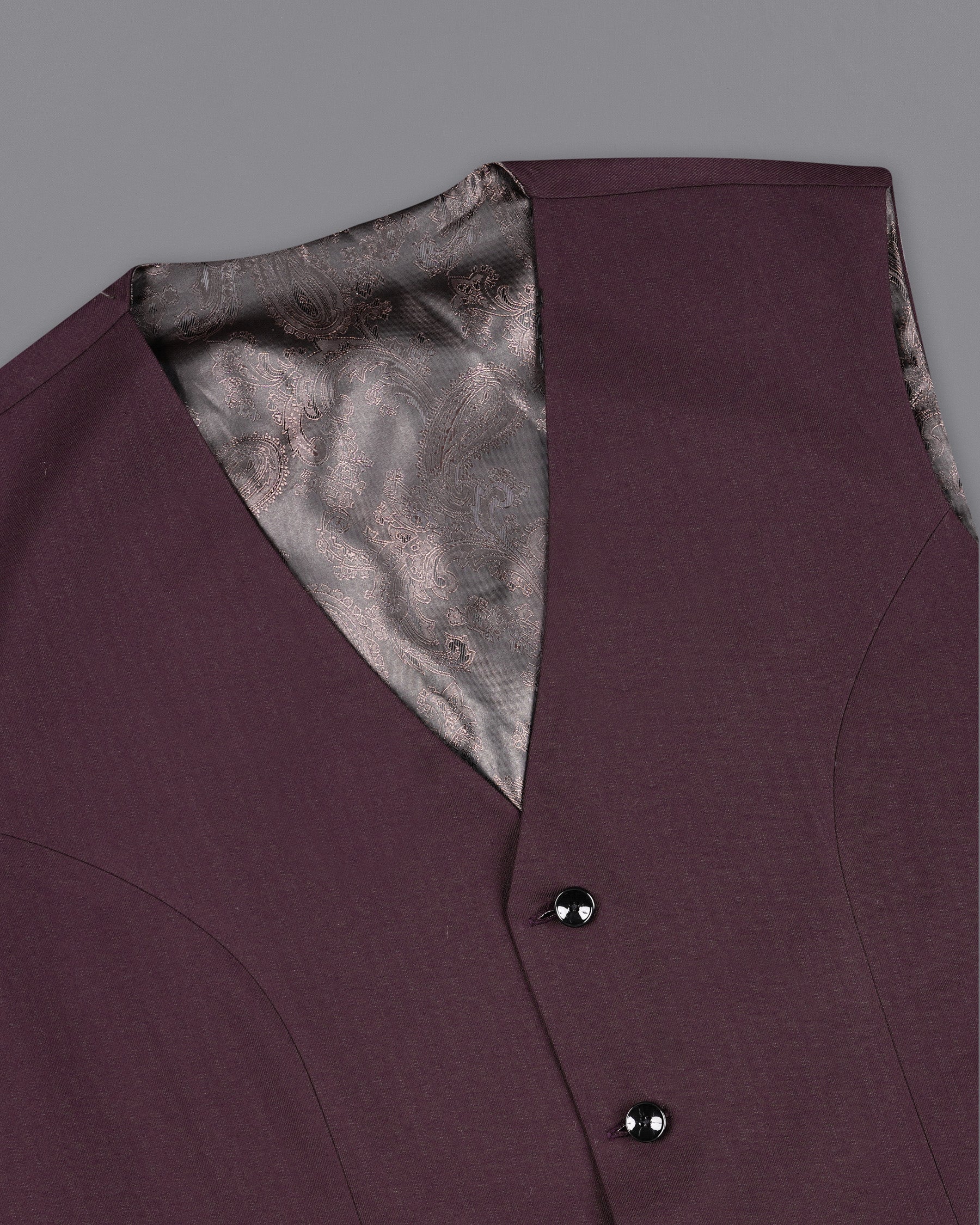 Eclipse Maroon Single Breasted Suit