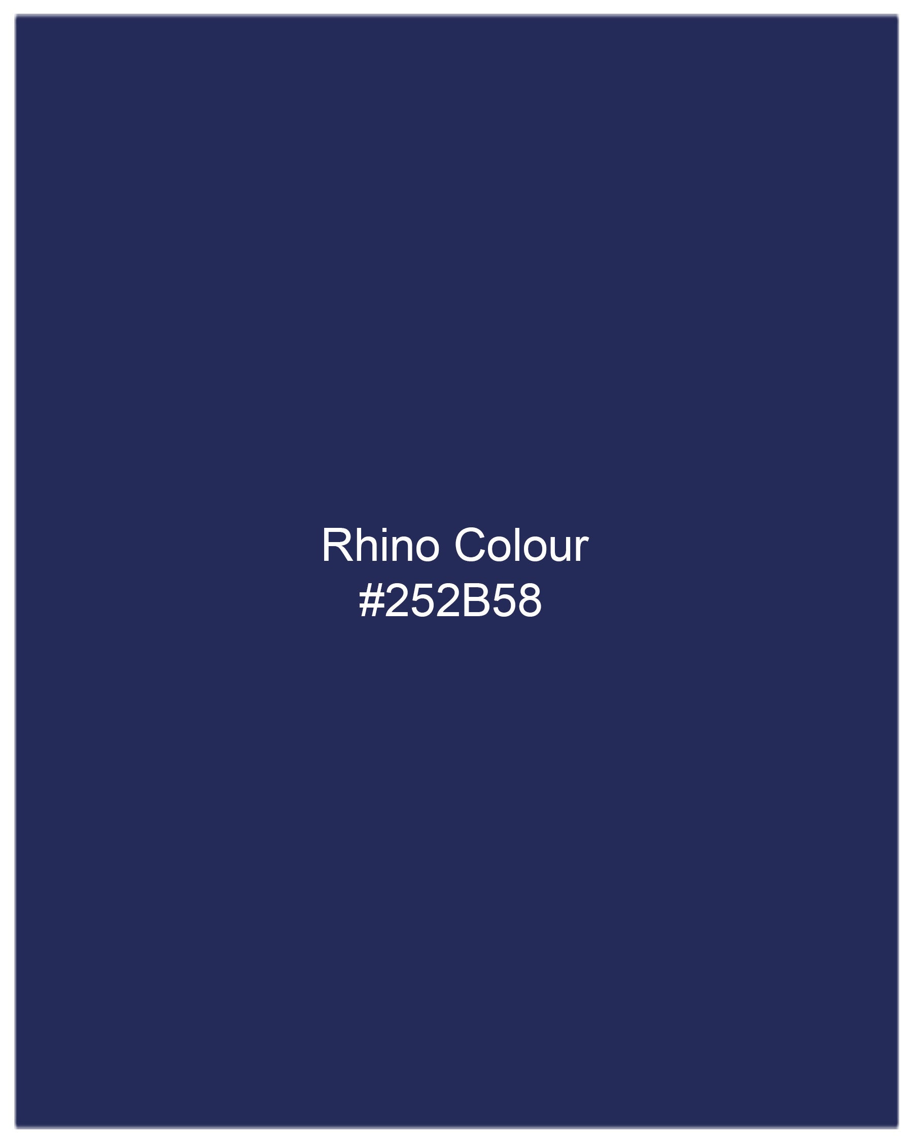 Rhino Blue Single Breasted Suit