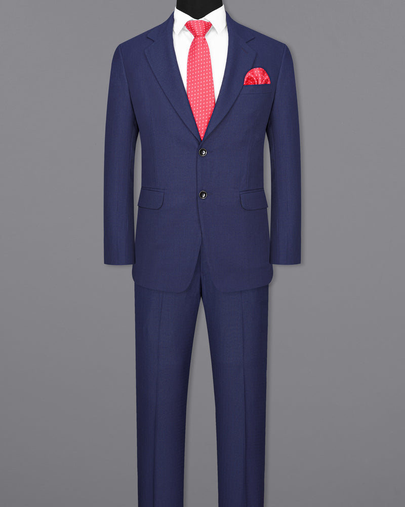 Rhino Blue Single Breasted Suit
