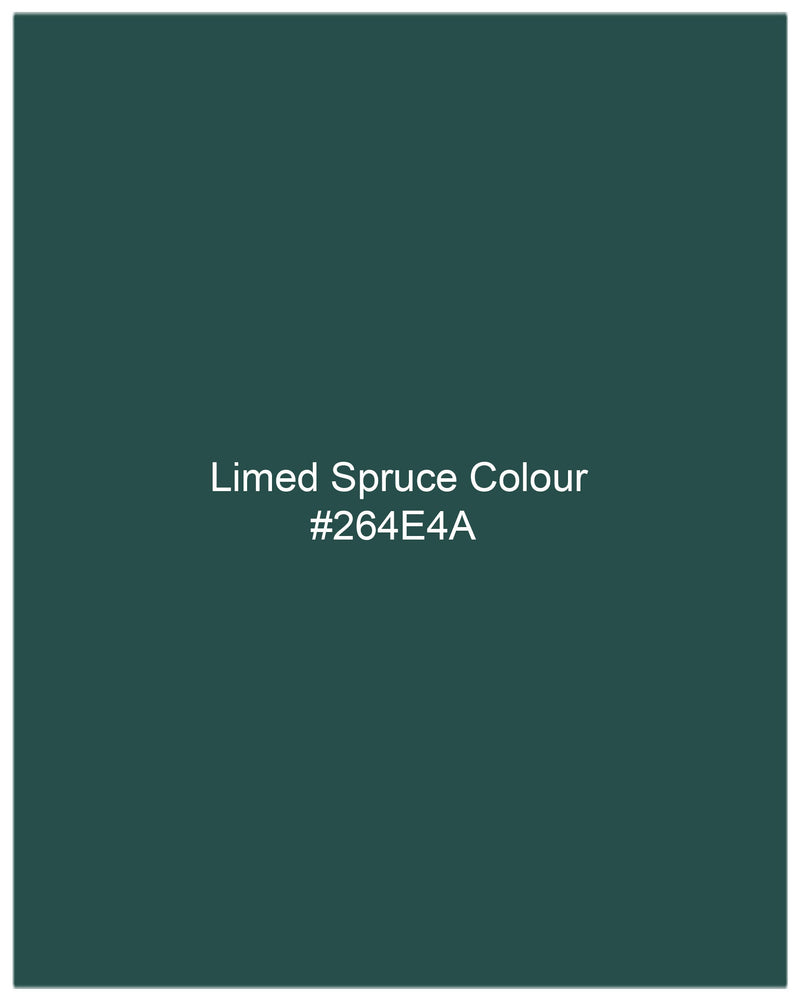 Limed Spruce Green Double Breasted Suit