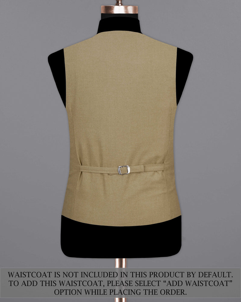 Arrowtown Brown Pure Wool Double Breasted Suit
