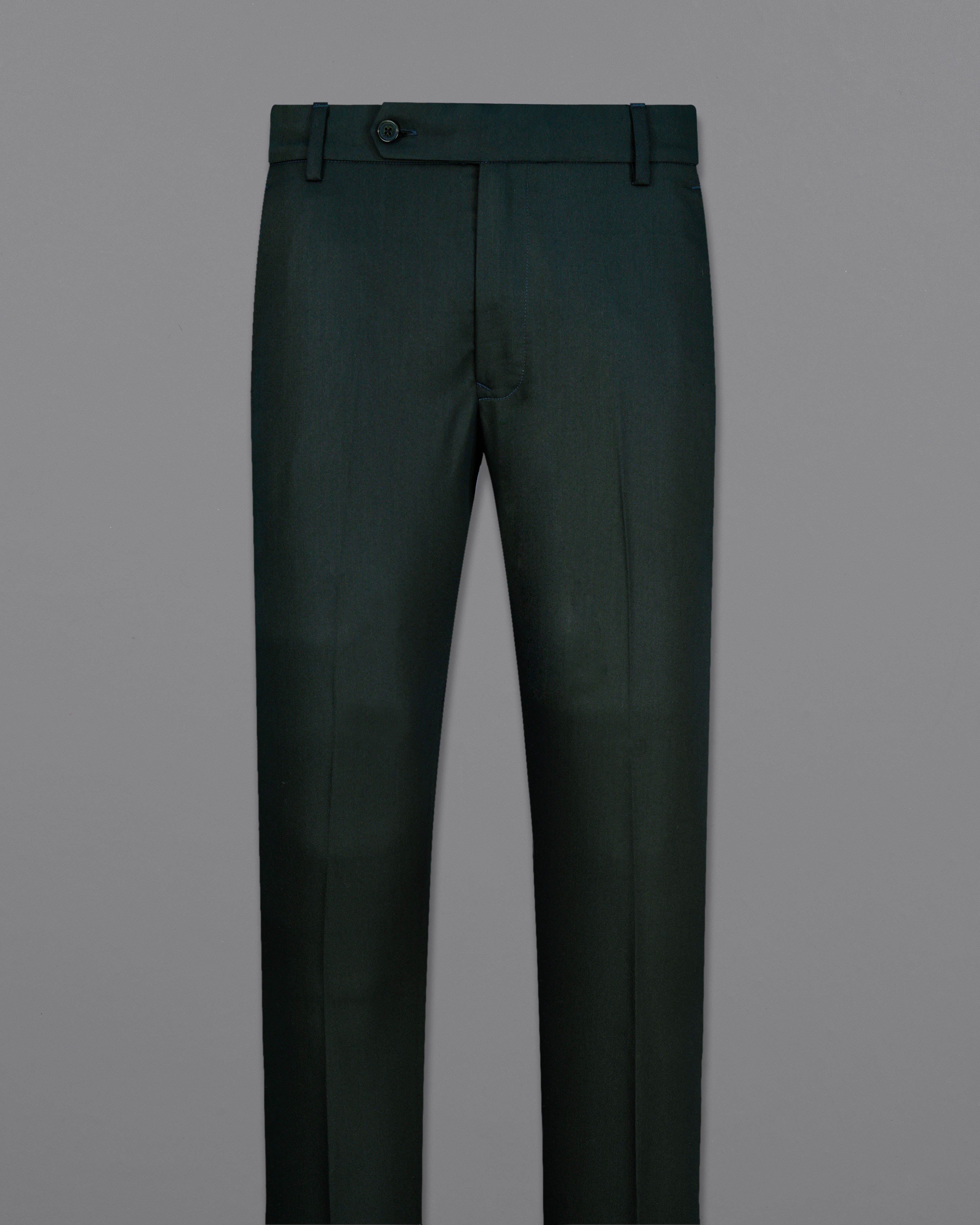 Zeus Dark Green Single Breasted Suit