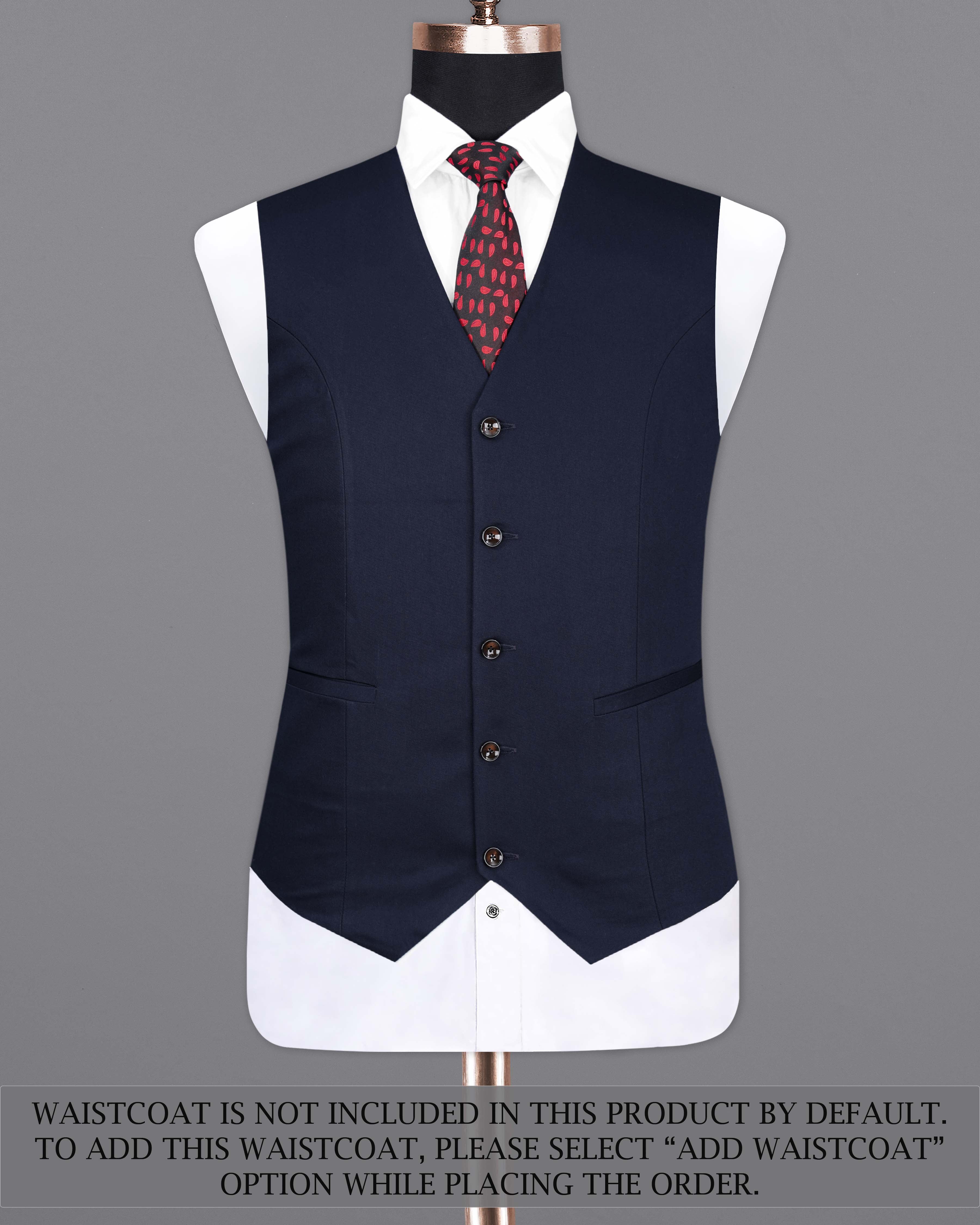 Midnight Blue Double Breasted Suit