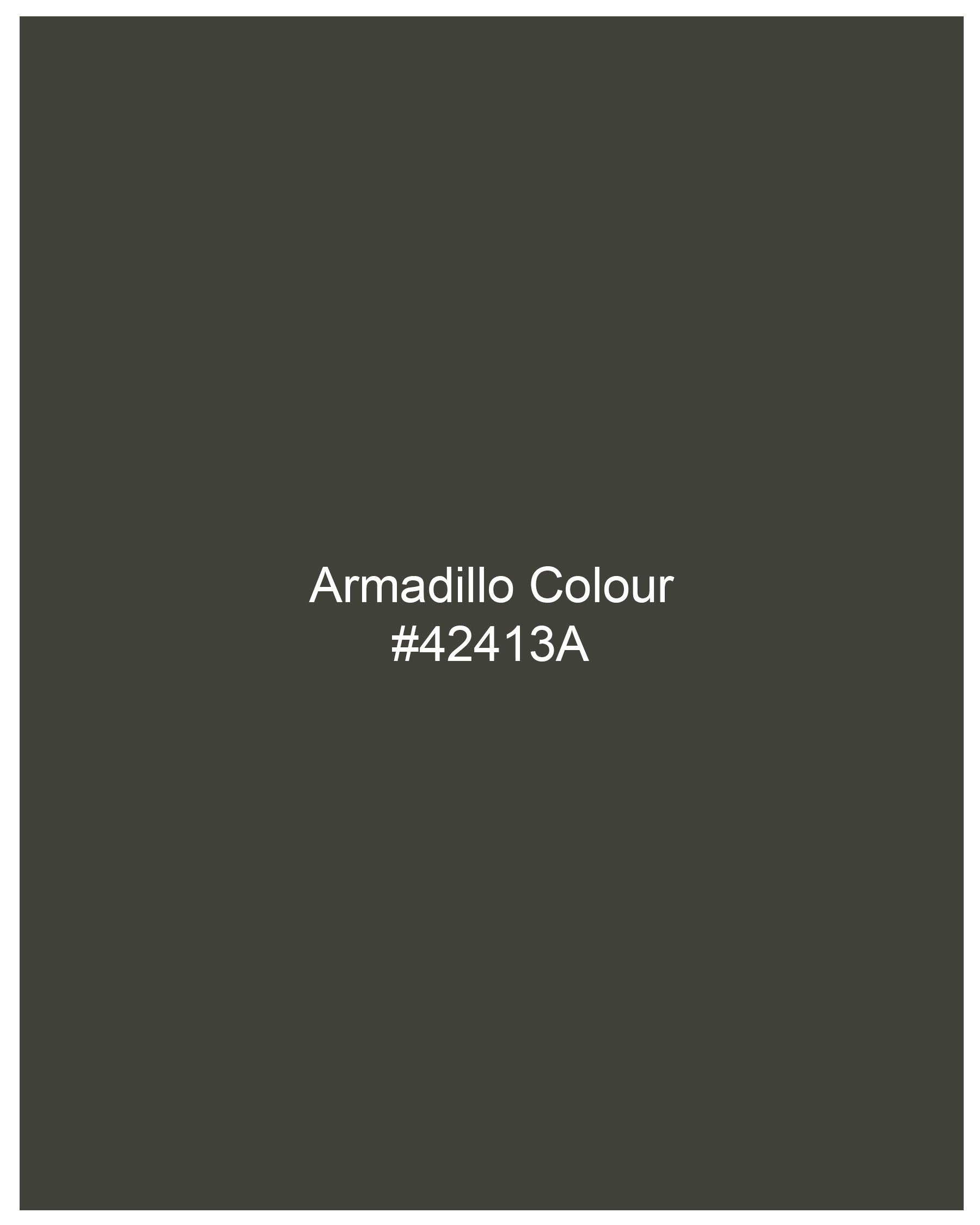 Armadillo Steel Gray Single Breasted Suit