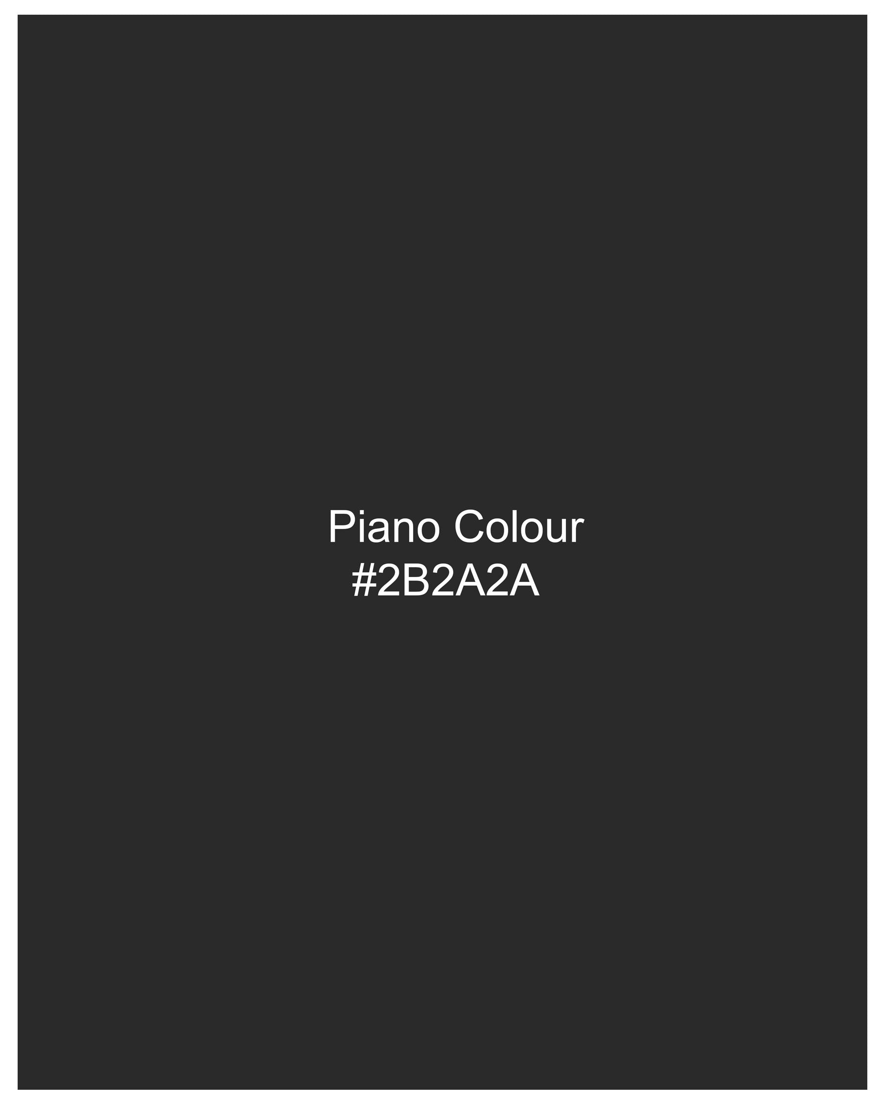 Piano Gray Premium Cotton Suit
