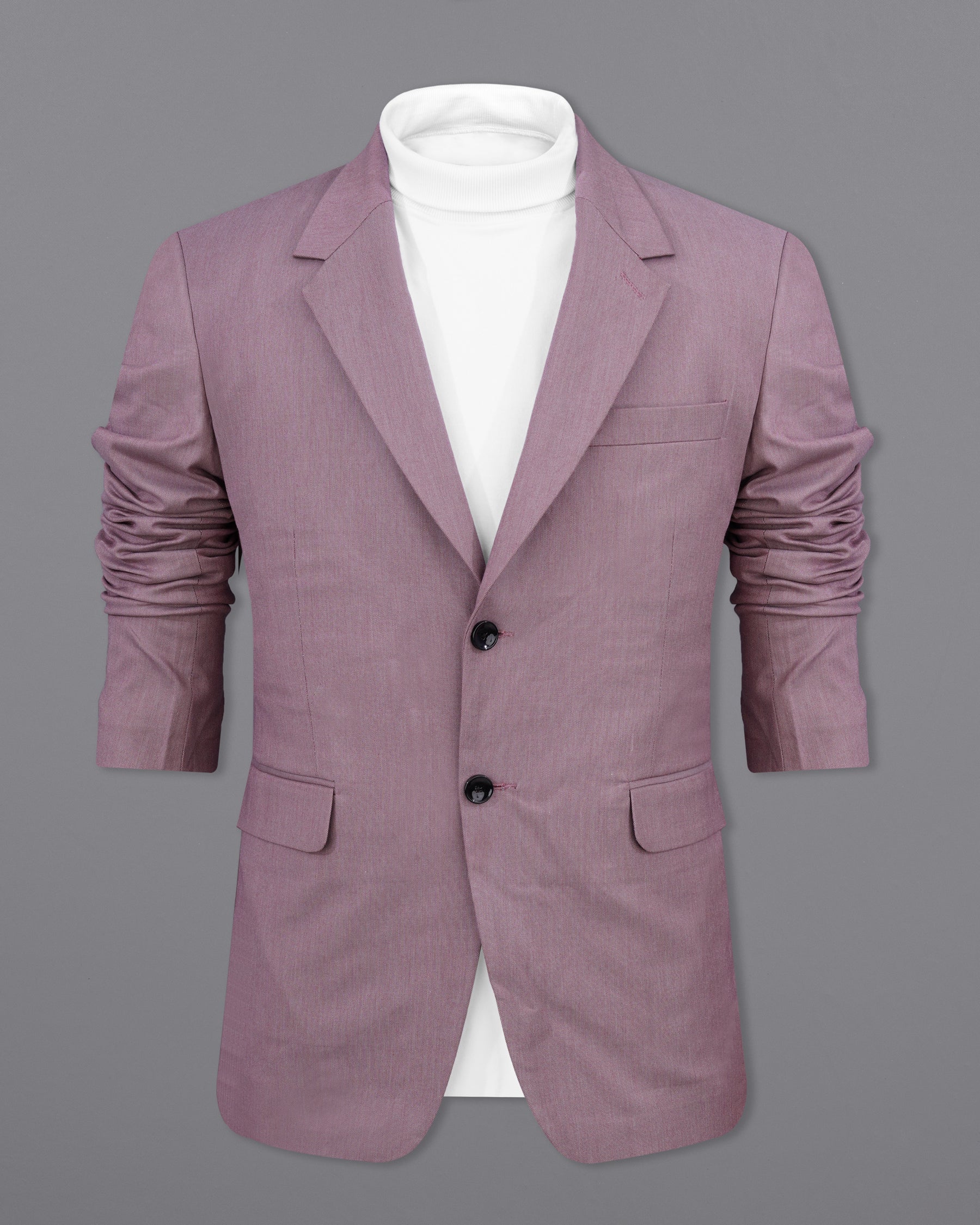 Cinereous Pink Premium Cotton Single Breasted Suit ST2146-SB-36, ST2146-SB-38, ST2146-SB-40, ST2146-SB-42, ST2146-SB-44, ST2146-SB-46, ST2146-SB-48, ST2146-SB-50, ST2146-SB-52, ST2146-SB-54, ST2146-SB-56, ST2146-SB-58, ST2146-SB-60