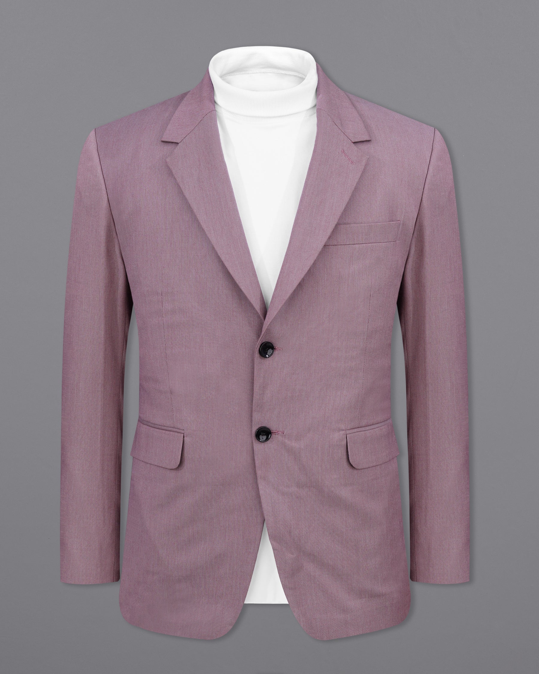 Cinereous Pink Premium Cotton Single Breasted Suit ST2146-SB-36, ST2146-SB-38, ST2146-SB-40, ST2146-SB-42, ST2146-SB-44, ST2146-SB-46, ST2146-SB-48, ST2146-SB-50, ST2146-SB-52, ST2146-SB-54, ST2146-SB-56, ST2146-SB-58, ST2146-SB-60