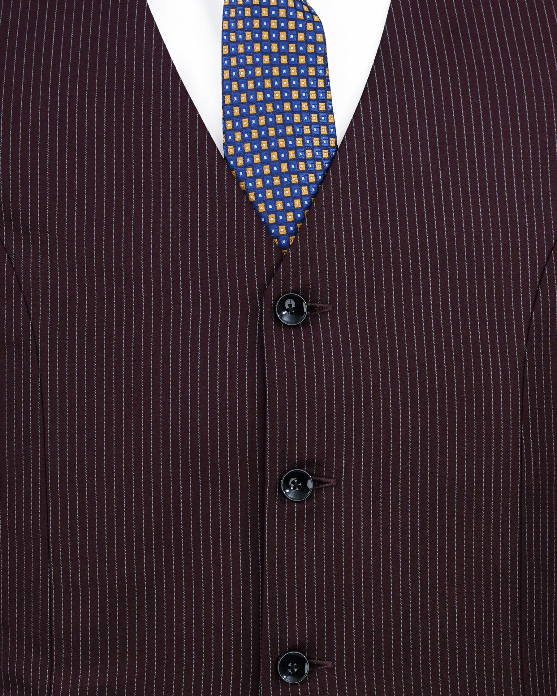 Eclipse Maroon with StarDust Gray Striped Single Breasted Suit ST2148-SB-36, ST2148-SB-38, ST2148-SB-40, ST2148-SB-42, ST2148-SB-44, ST2148-SB-46, ST2148-SB-48, ST2148-SB-50, ST2148-SB-52, ST2148-SB-54, ST2148-SB-56, ST2148-SB-58, ST2148-SB-60