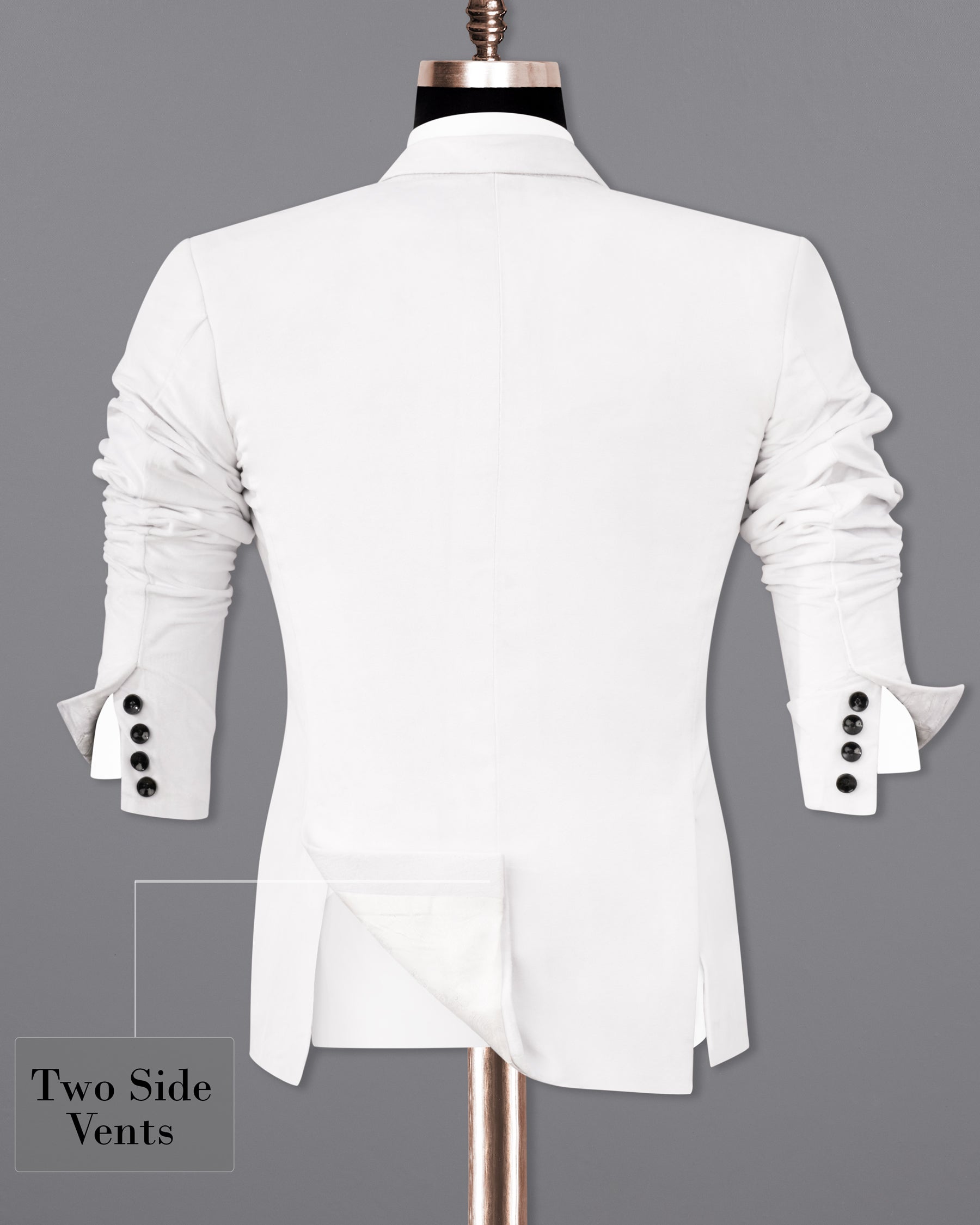 Bright White Single Breasted Premium Velvet Designer Suit ST2209-SB-BKPL-36, ST2209-SB-BKPL-38, ST2209-SB-BKPL-40, ST2209-SB-BKPL-42, ST2209-SB-BKPL-44, ST2209-SB-BKPL-46, ST2209-SB-BKPL-48, ST2209-SB-BKPL-50, ST2209-SB-BKPL-52, ST2209-SB-BKPL-54, ST2209-SB-BKPL-56, ST2209-SB-BKPL-58, ST2209-SB-BKPL-60