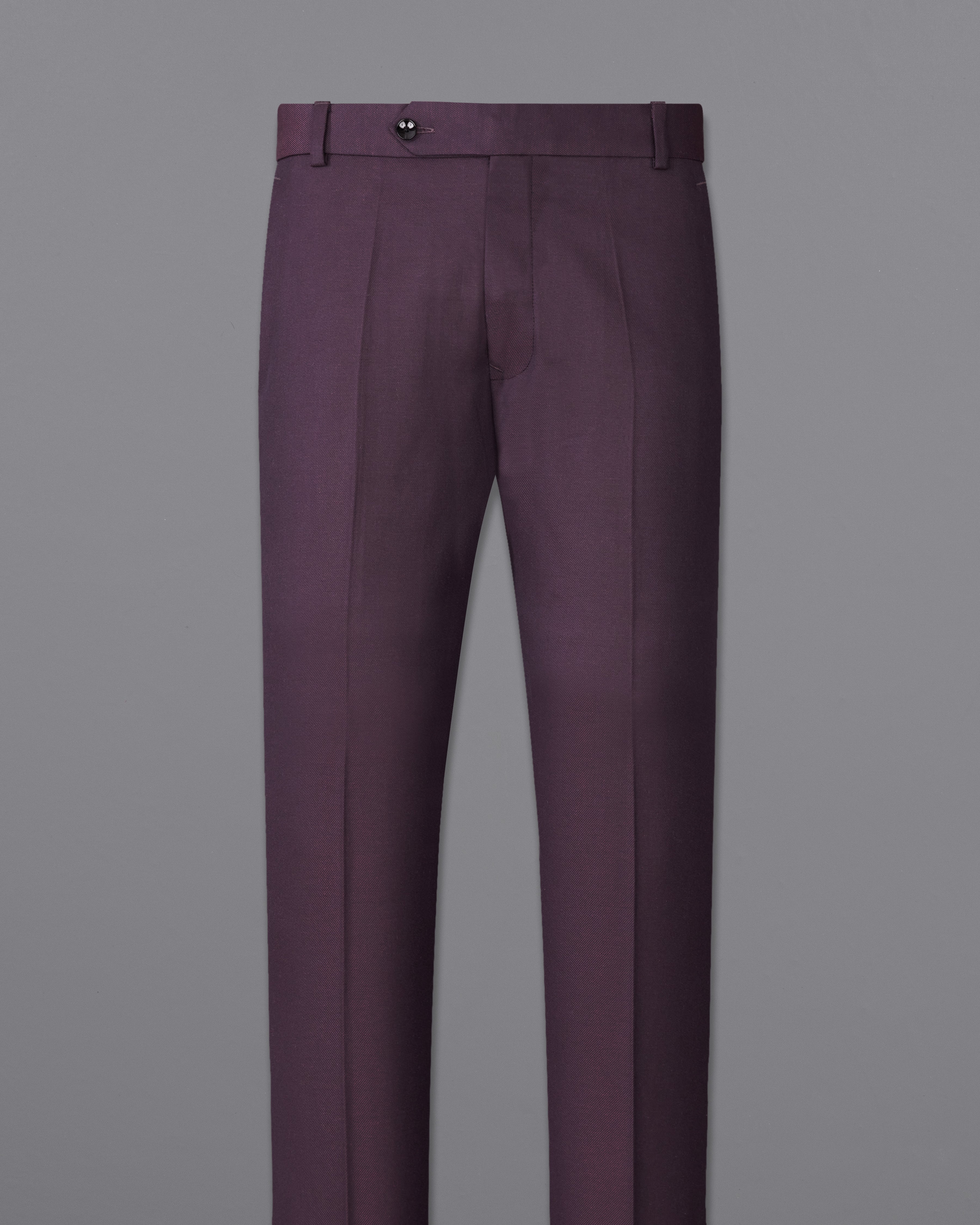 Eclipse Wine Cross Placket Bandhgala Suit