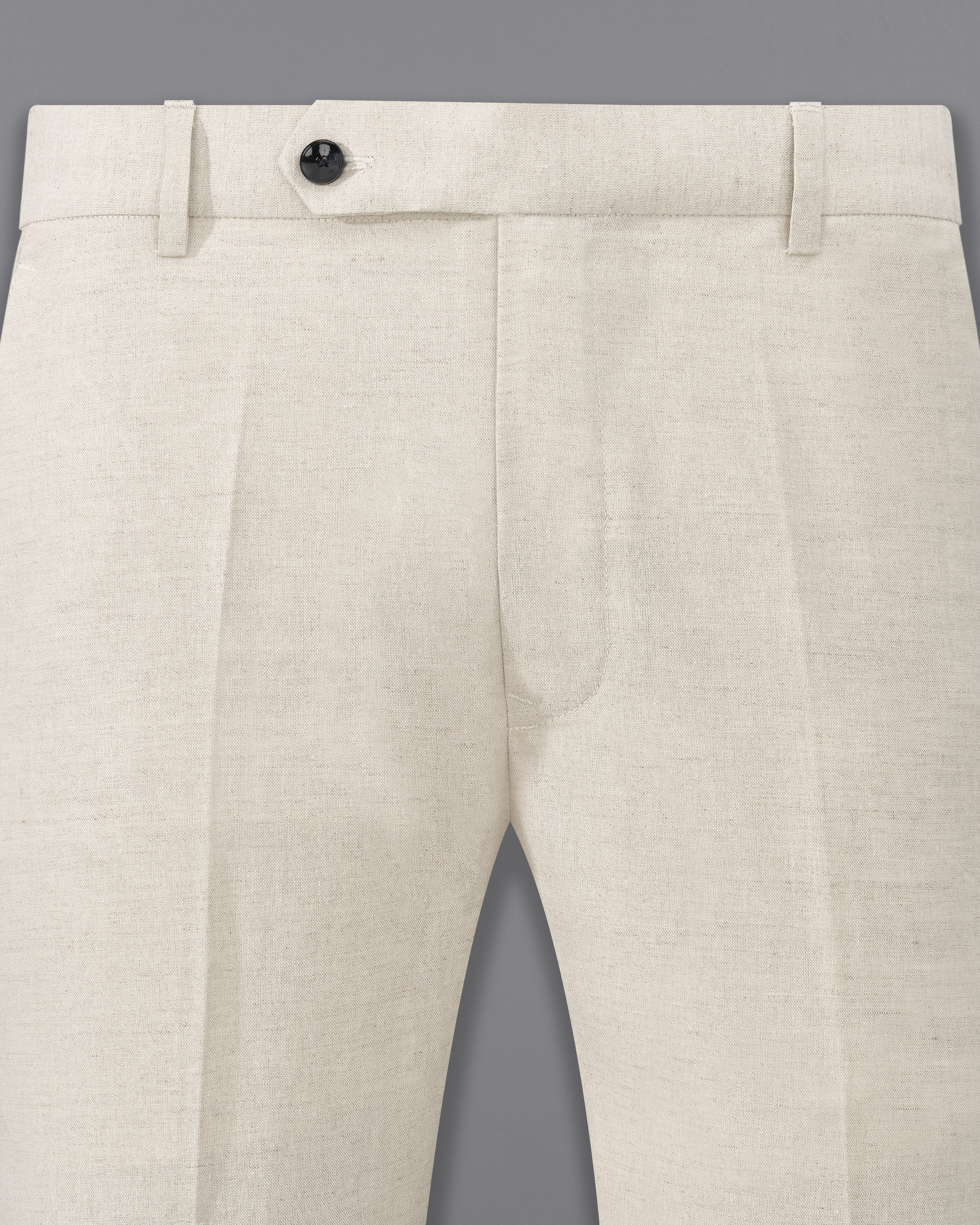 Coral Reef Cream Luxurious Linen Double Breasted Suit