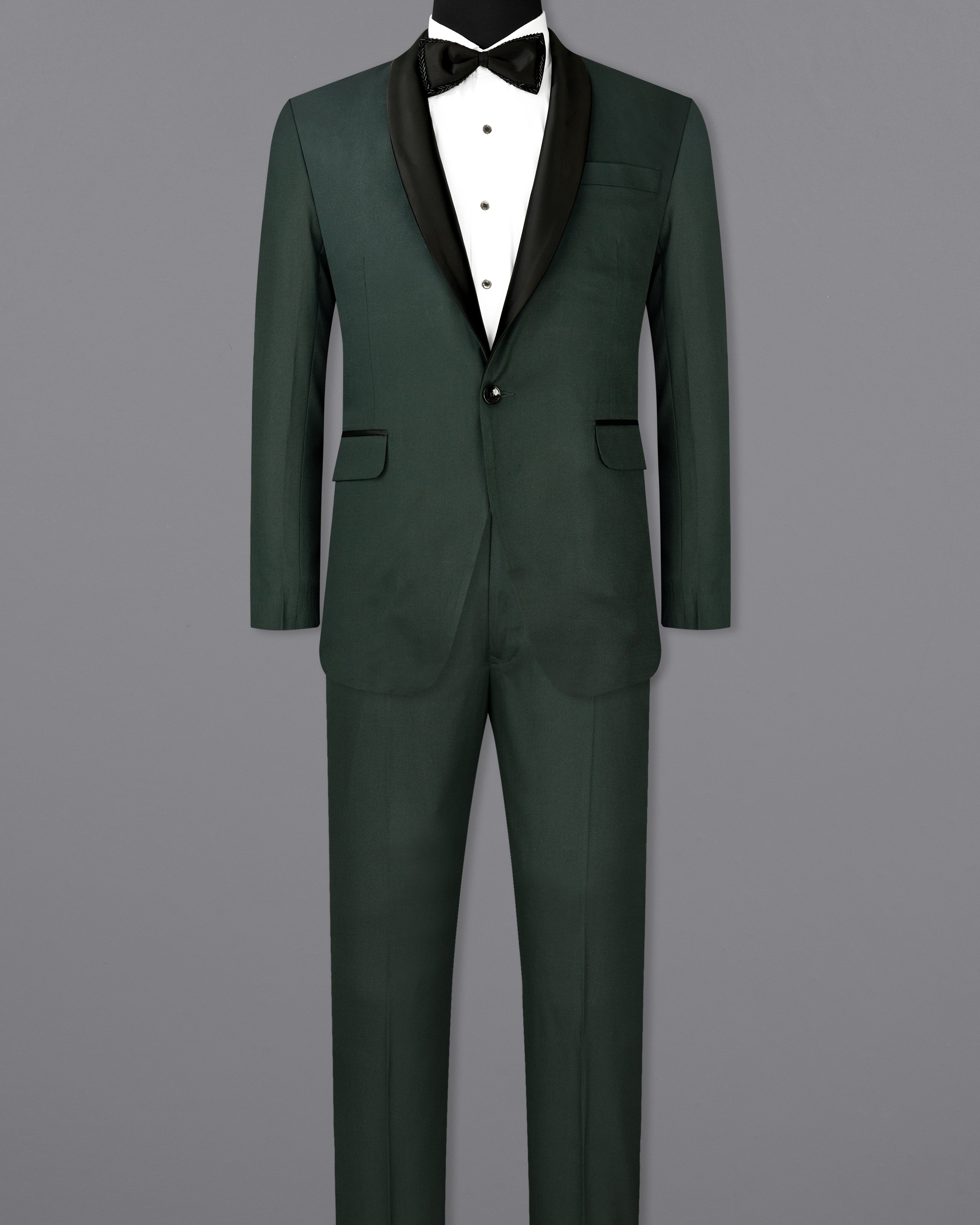 Heavy Metal Green Tuxedo Suit