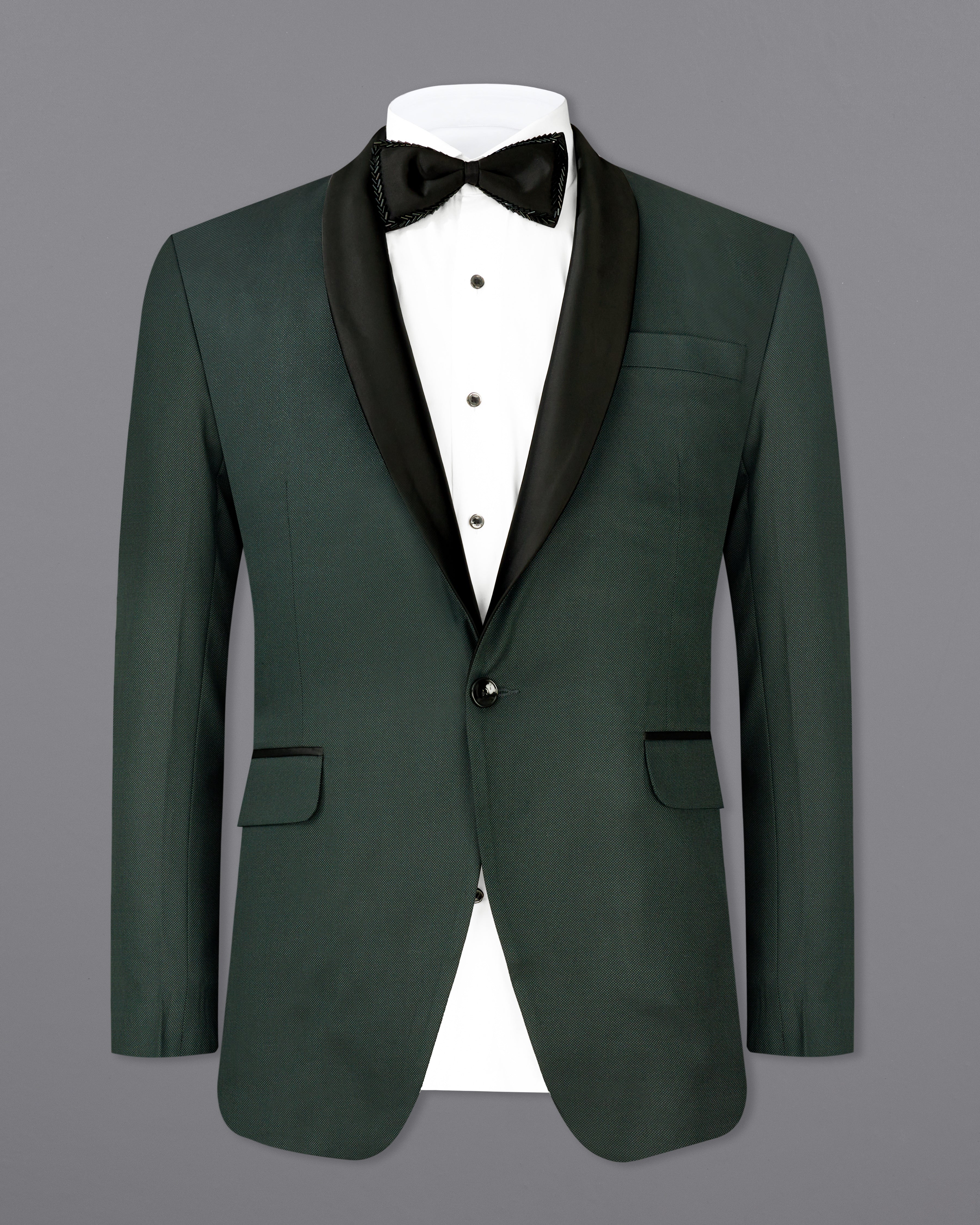 Heavy Metal Green Tuxedo Suit