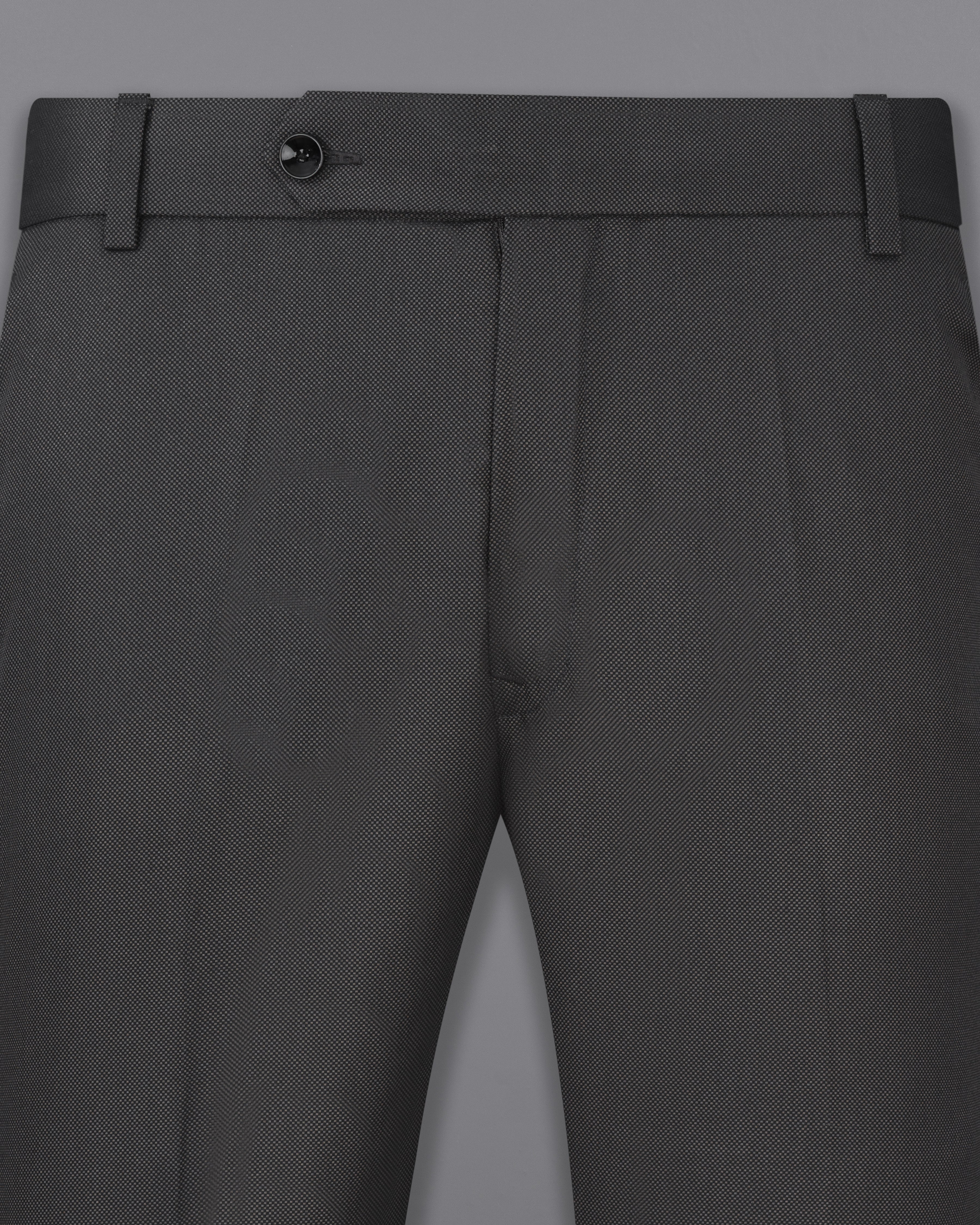 Fuscous Gray Cross Buttoned Bandhgala Suit ST2284-CBG-36, ST2284-CBG-38, ST2284-CBG-40, ST2284-CBG-42, ST2284-CBG-44, ST2284-CBG-46, ST2284-CBG-48, ST2284-CBG-50, ST2284-CBG-52, ST2284-CBG-54, ST2284-CBG-56, ST2284-CBG-58, ST2284-CBG-60