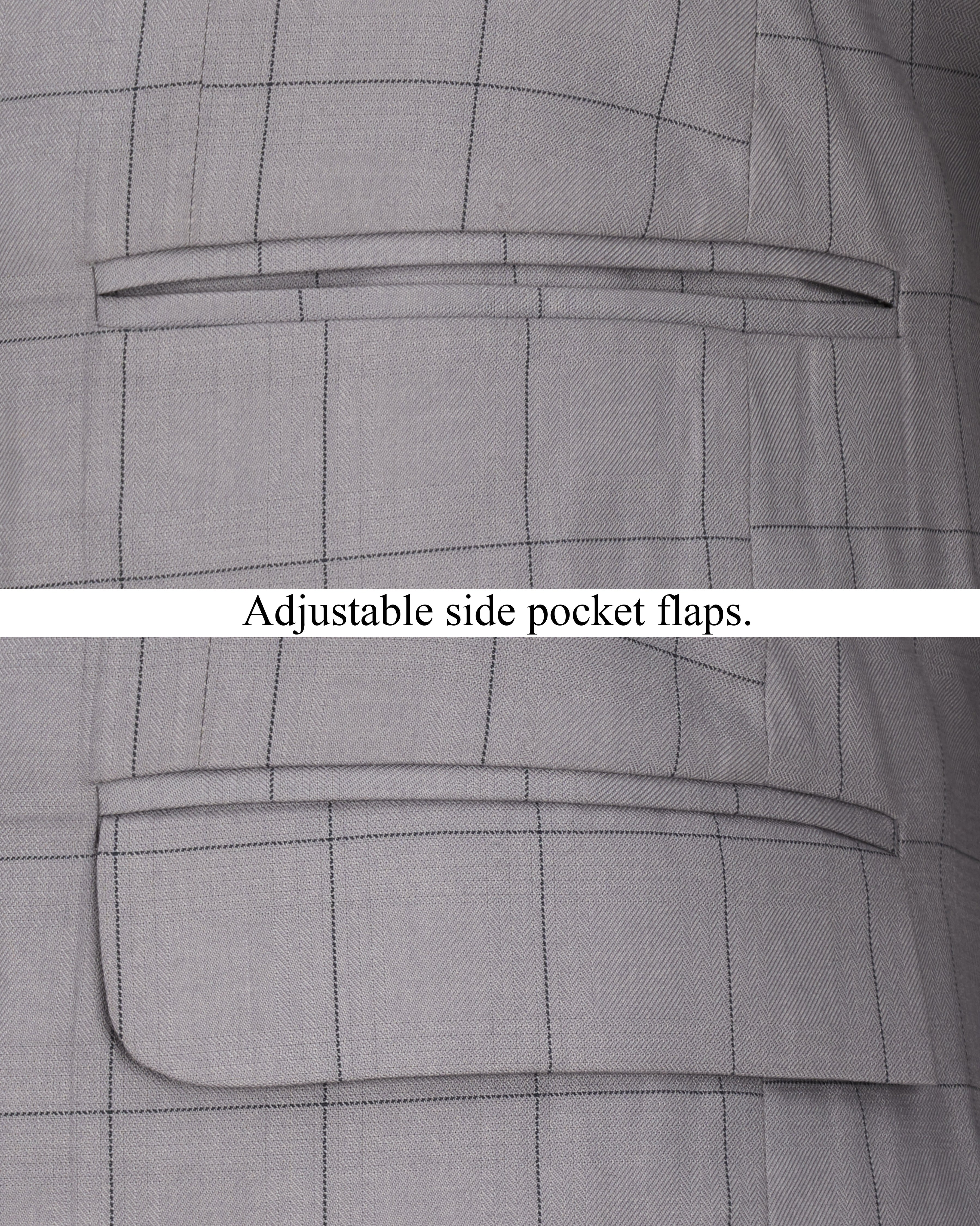 Regent Gray Windowpane Single Breasted Suit ST2312-SB-36, ST2312-SB-38, ST2312-SB-40, ST2312-SB-42, ST2312-SB-44, ST2312-SB-46, ST2312-SB-48, ST2312-SB-50, ST2312-SB-52, ST2312-SB-54, ST2312-SB-56, ST2312-SB-58, ST2312-SB-60