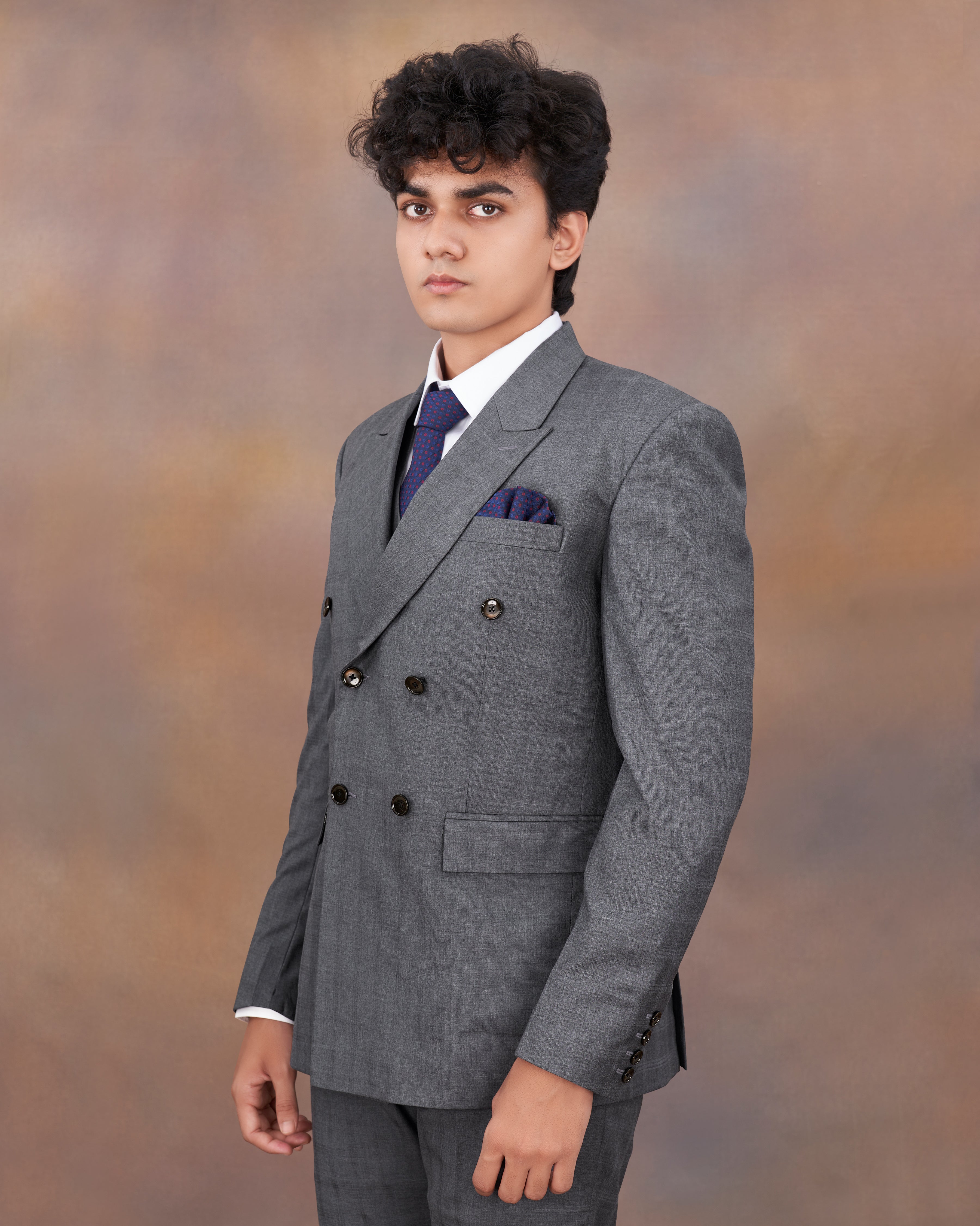 Wenge Gray Double Breasted Suit ST2327-DB-36, ST2327-DB-38, ST2327-DB-40, ST2327-DB-42, ST2327-DB-44, ST2327-DB-46, ST2327-DB-48, ST2327-DB-50, ST2327-DB-52, ST2327-DB-54, ST2327-DB-56, ST2327-DB-58, ST2327-DB-60