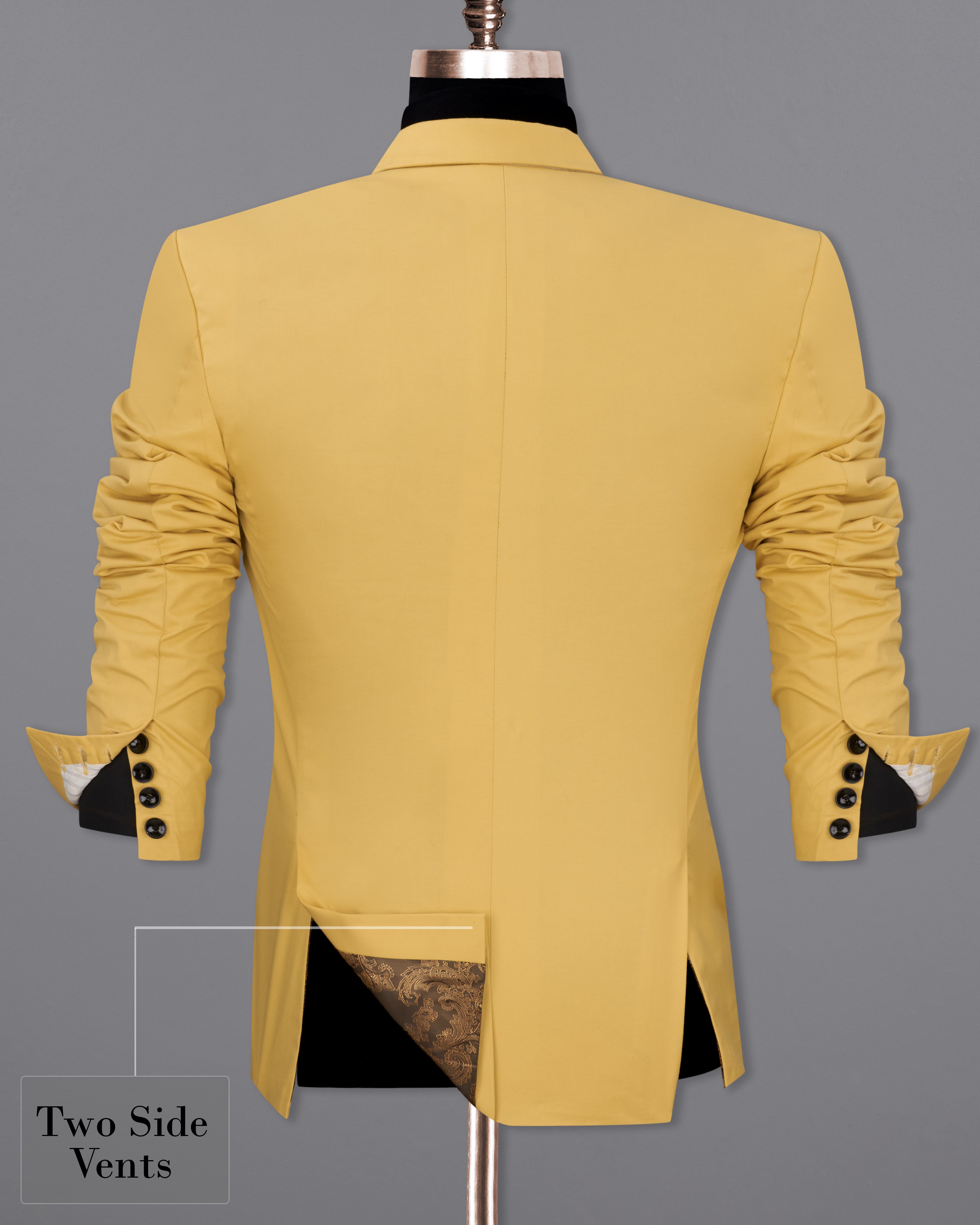 Equator Yellow Premium Cotton Suit ST2329-SB-36, ST2329-SB-38, ST2329-SB-40, ST2329-SB-42, ST2329-SB-44, ST2329-SB-46, ST2329-SB-48, ST2329-SB-50, ST2329-SB-52, ST2329-SB-54, ST2329-SB-56, ST2329-SB-58, ST2329-SB-60