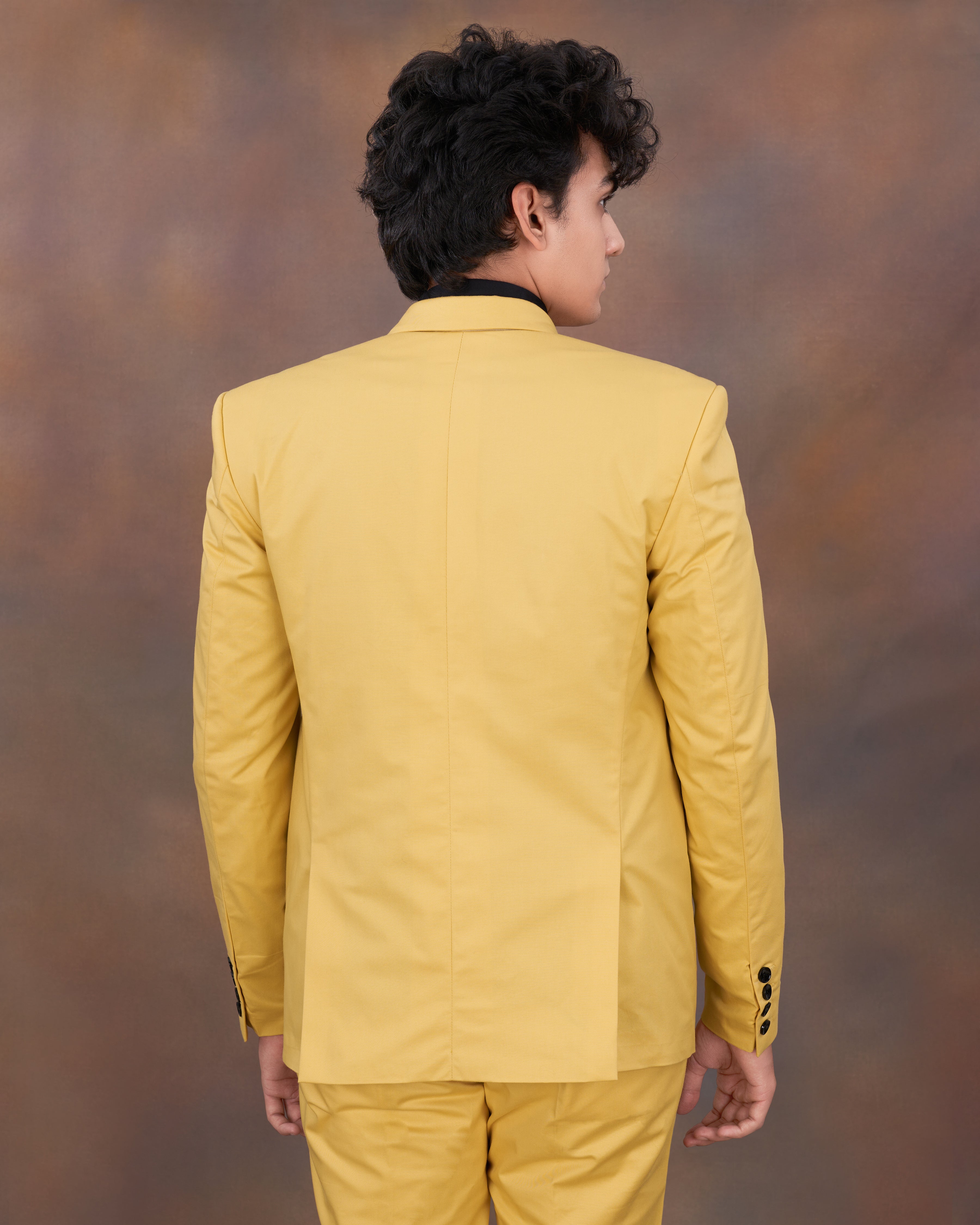 Equator Yellow Premium Cotton Suit ST2329-SB-36, ST2329-SB-38, ST2329-SB-40, ST2329-SB-42, ST2329-SB-44, ST2329-SB-46, ST2329-SB-48, ST2329-SB-50, ST2329-SB-52, ST2329-SB-54, ST2329-SB-56, ST2329-SB-58, ST2329-SB-60