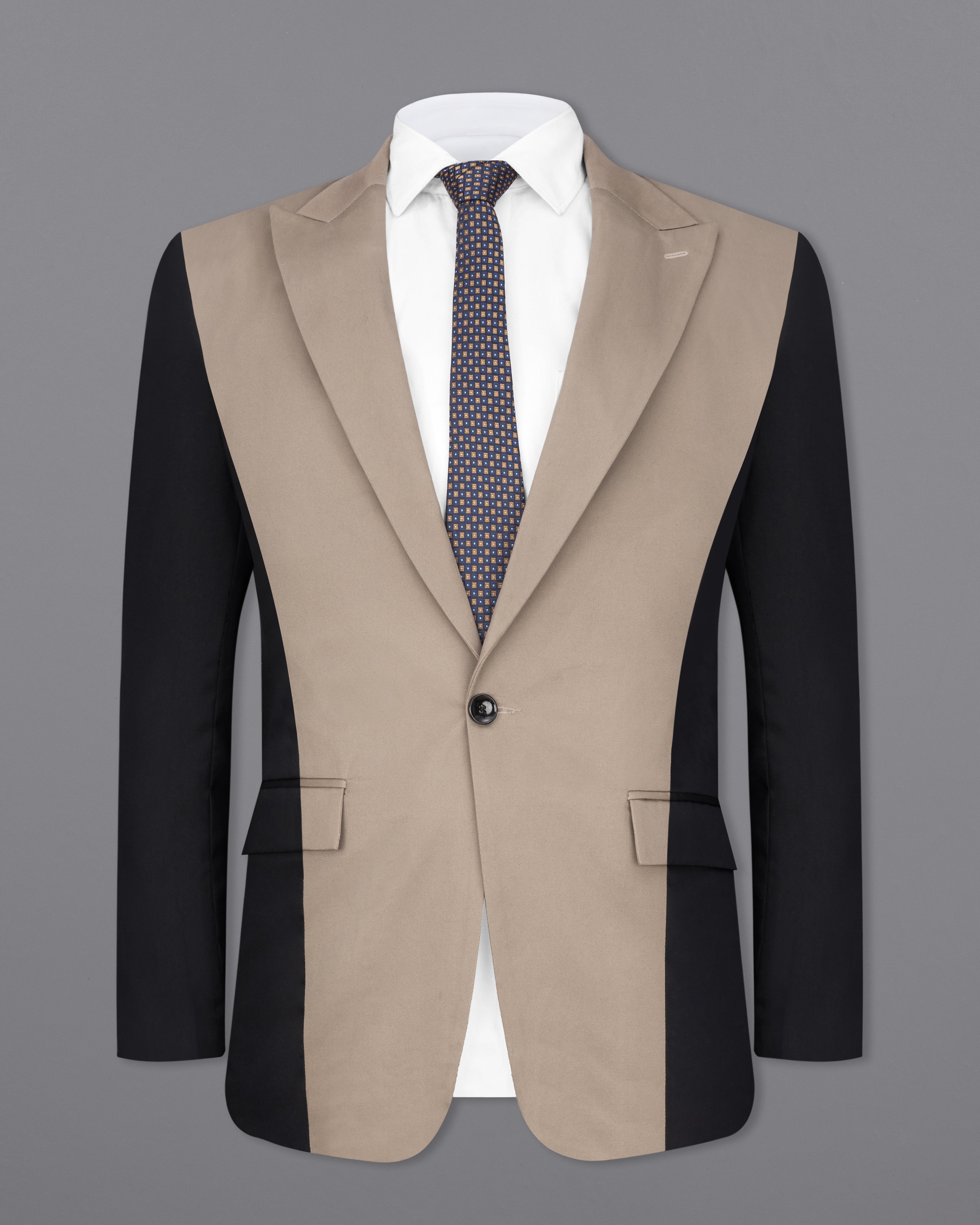 Martini Brown and Black Premium Cotton Designer Suit ST2375-SB-D230-36, ST2375-SB-D230-38, ST2375-SB-D230-40, ST2375-SB-D230-42, ST2375-SB-D230-44, ST2375-SB-D230-46, ST2375-SB-D230-48, ST2375-SB-D230-50, ST2375-SB-D230-52, ST2375-SB-D230-54, ST2375-SB-D230-56, ST2375-SB-D230-58, ST2375-SB-D230-60