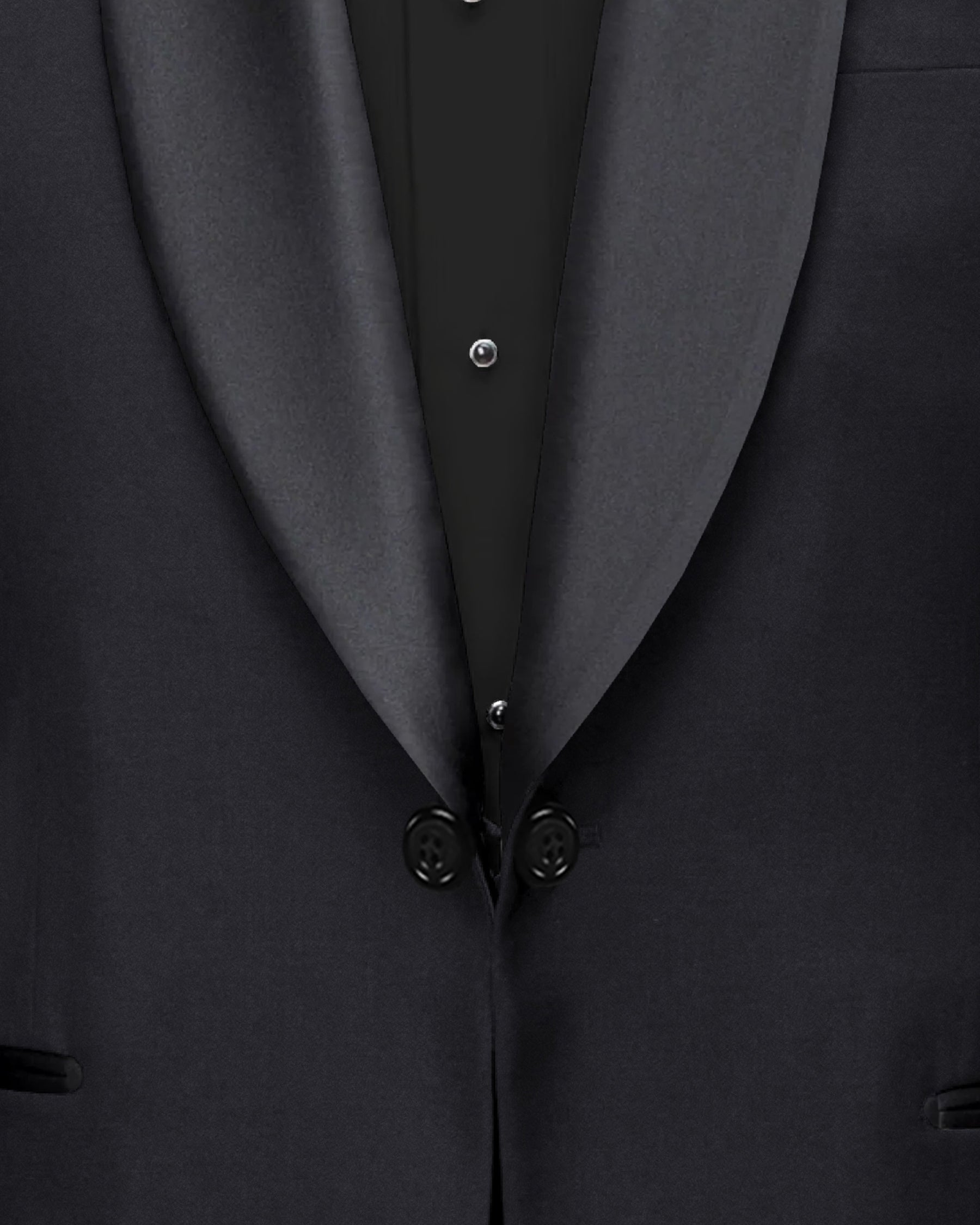 Jade Black Textured with Slight Sheen Dinner Tuxedo Suit