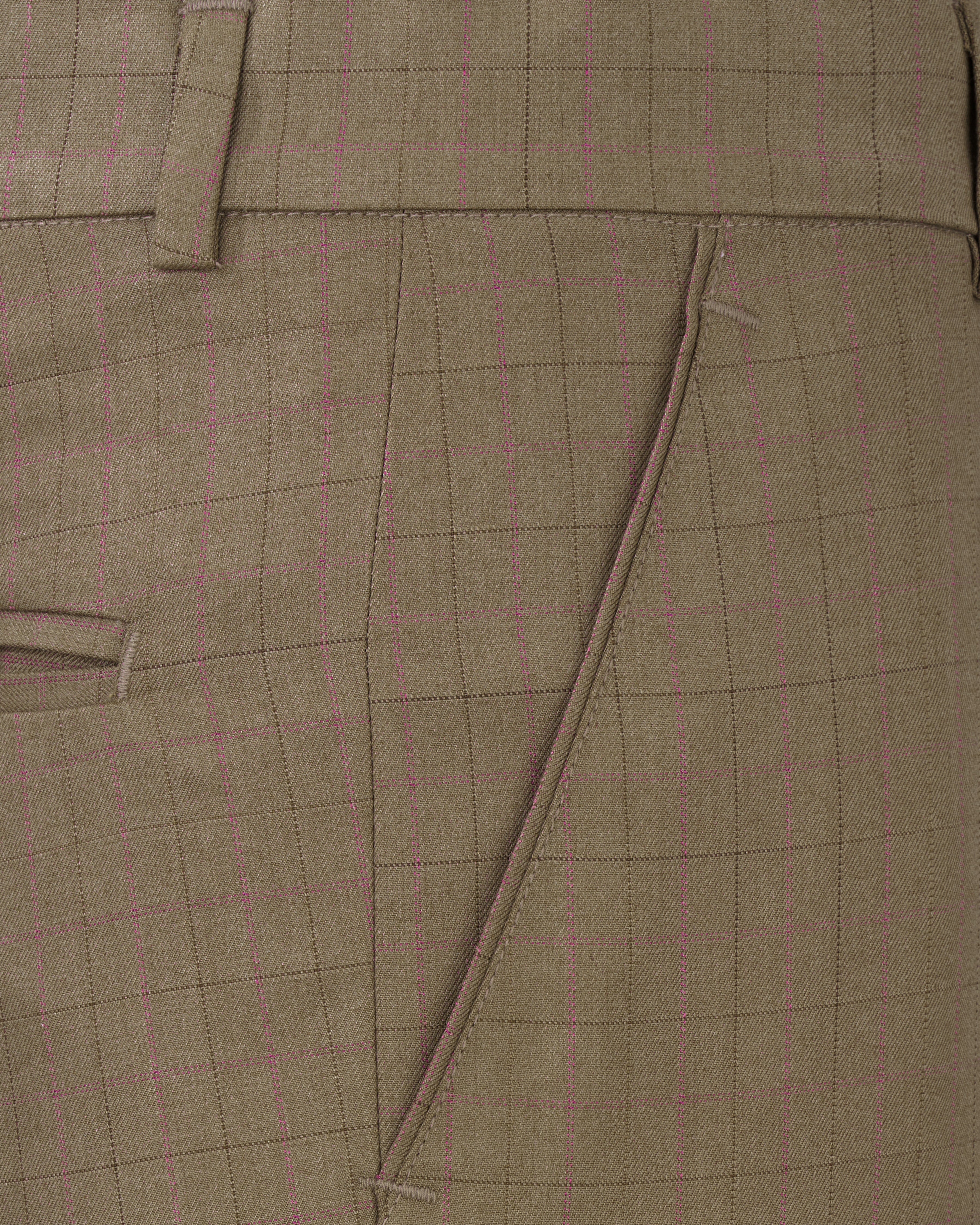 Dark Taupe Brown Plaid Single Breasted Suit ST2482-SB-36, ST2482-SB-38, ST2482-SB-40, ST2482-SB-42, ST2482-SB-44, ST2482-SB-46, ST2482-SB-48, ST2482-SB-50, ST2482-SB-52, ST2482-SB-54, ST2482-SB-56, ST2482-SB-58, ST2482-SB-60