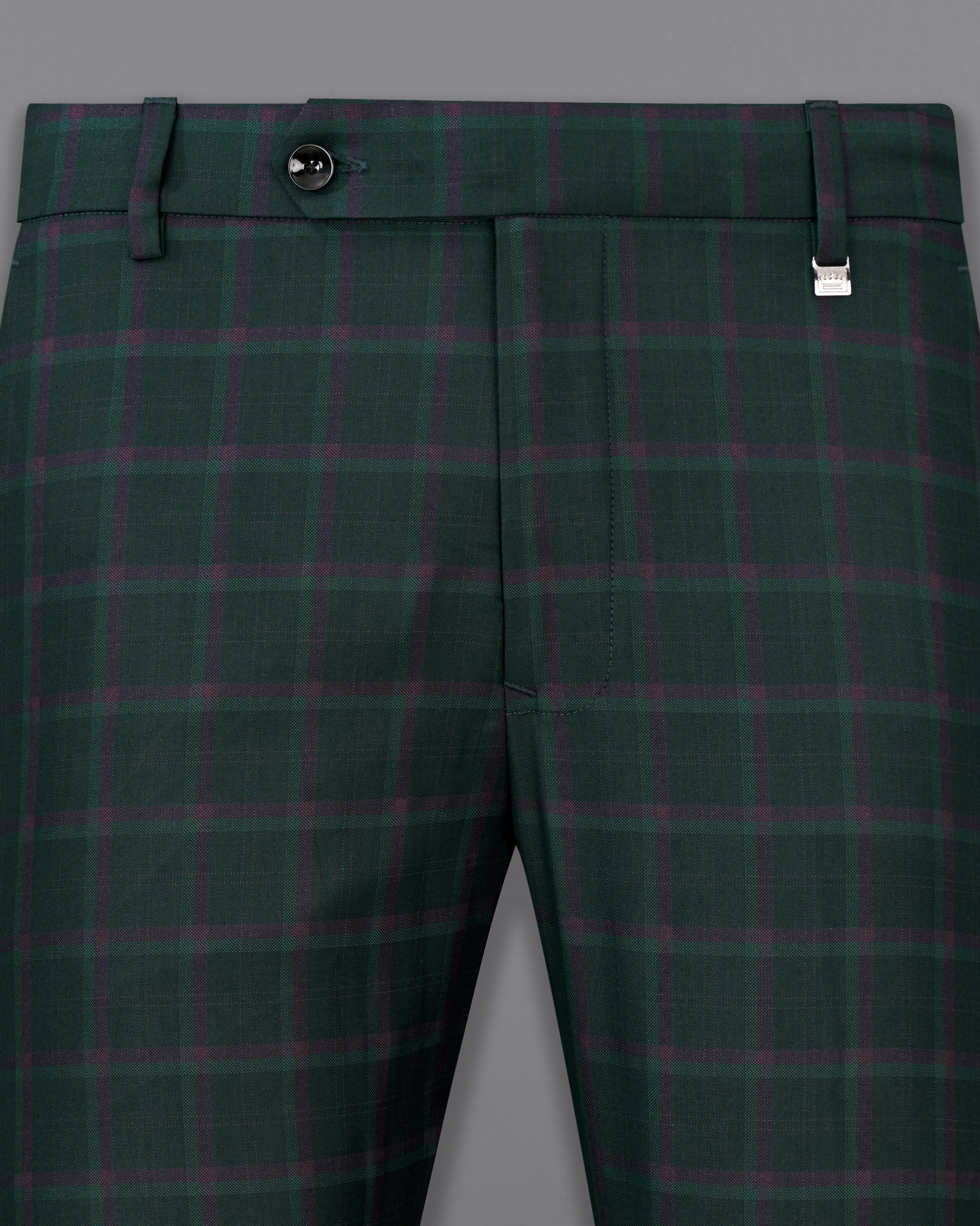 Timber Green Plaid Cross-Buttoned Bandhgala Suit ST2484-CBG-36, ST2484-CBG-38, ST2484-CBG-40, ST2484-CBG-42, ST2484-CBG-44, ST2484-CBG-46, ST2484-CBG-48, ST2484-CBG-50, ST2484-CBG-52, ST2484-CBG-54, ST2484-CBG-56, ST2484-CBG-58, ST2484-CBG-60