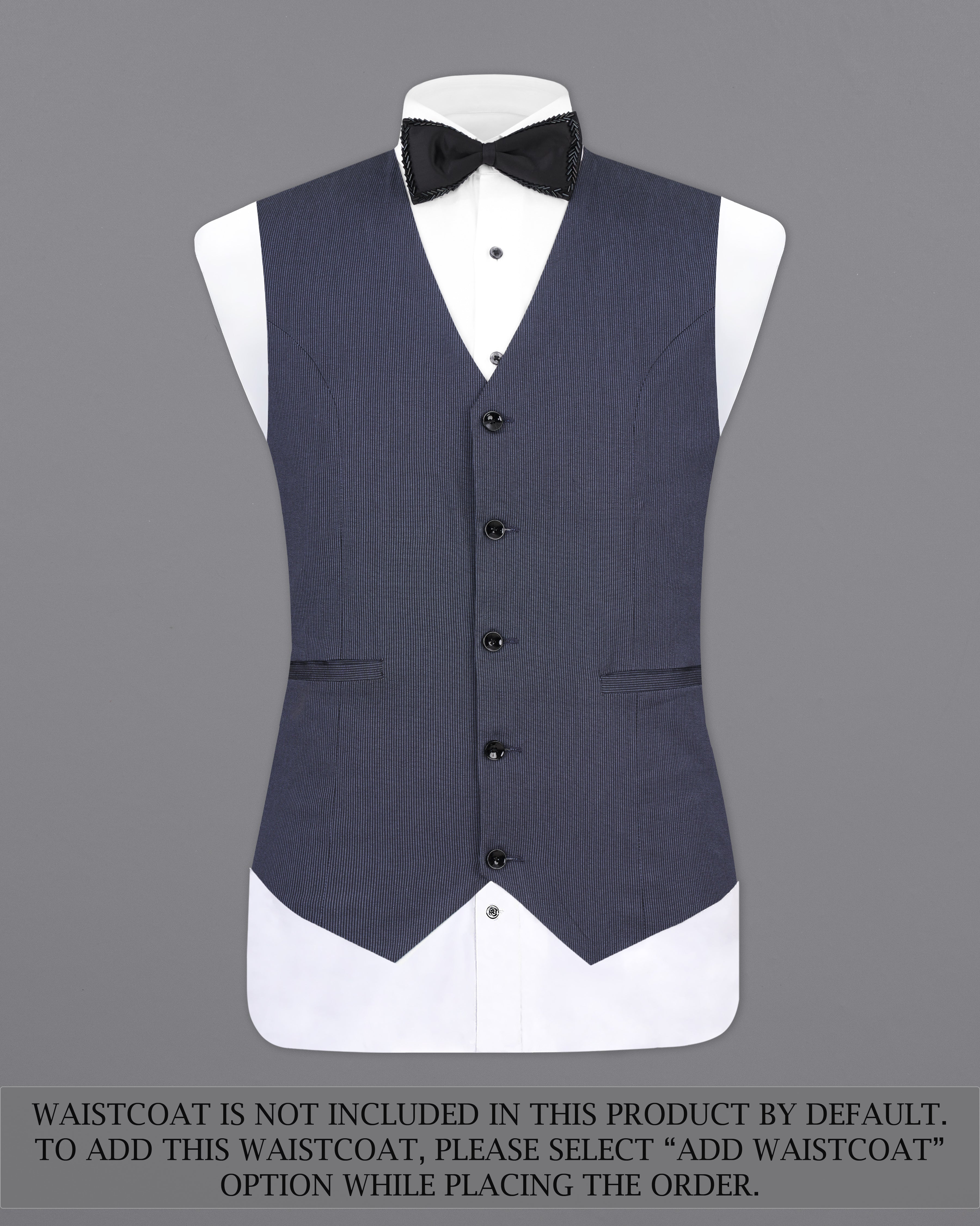 Iridium Blue Premium Cotton Tuxedo Suit ST2540-BKL-D165-36, ST2540-BKL-D165-38, ST2540-BKL-D165-40, ST2540-BKL-D165-42, ST2540-BKL-D165-44, ST2540-BKL-D165-46, ST2540-BKL-D165-48, ST2540-BKL-D165-50, ST2540-BKL-D165-54, ST2540-BKL-D165-54, ST2540-BKL-D165-56, ST2540-BKL-D165-58, ST2540-BKL-D165-60