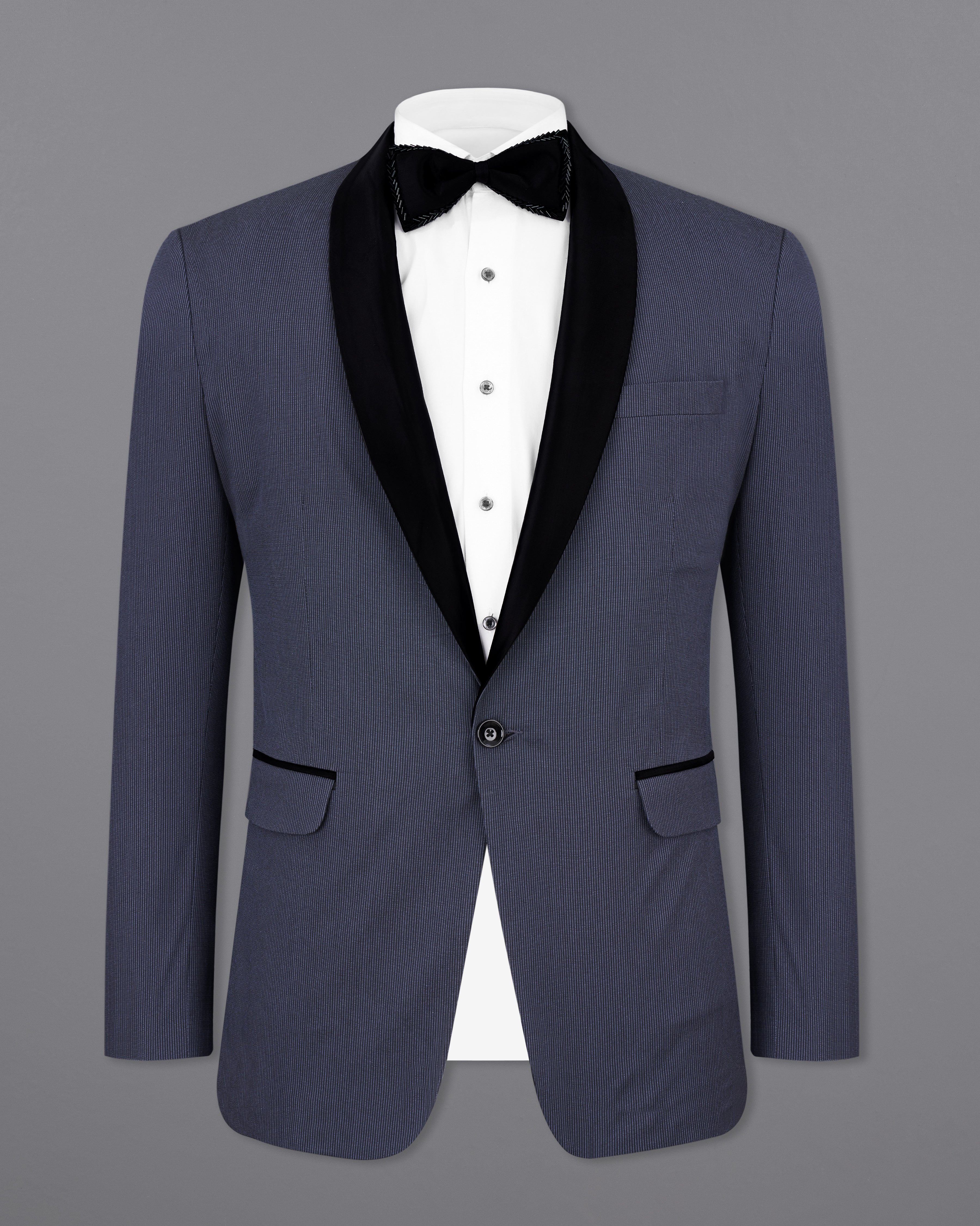 Iridium Blue Premium Cotton Tuxedo Suit ST2540-BKL-D165-36, ST2540-BKL-D165-38, ST2540-BKL-D165-40, ST2540-BKL-D165-42, ST2540-BKL-D165-44, ST2540-BKL-D165-46, ST2540-BKL-D165-48, ST2540-BKL-D165-50, ST2540-BKL-D165-54, ST2540-BKL-D165-54, ST2540-BKL-D165-56, ST2540-BKL-D165-58, ST2540-BKL-D165-60