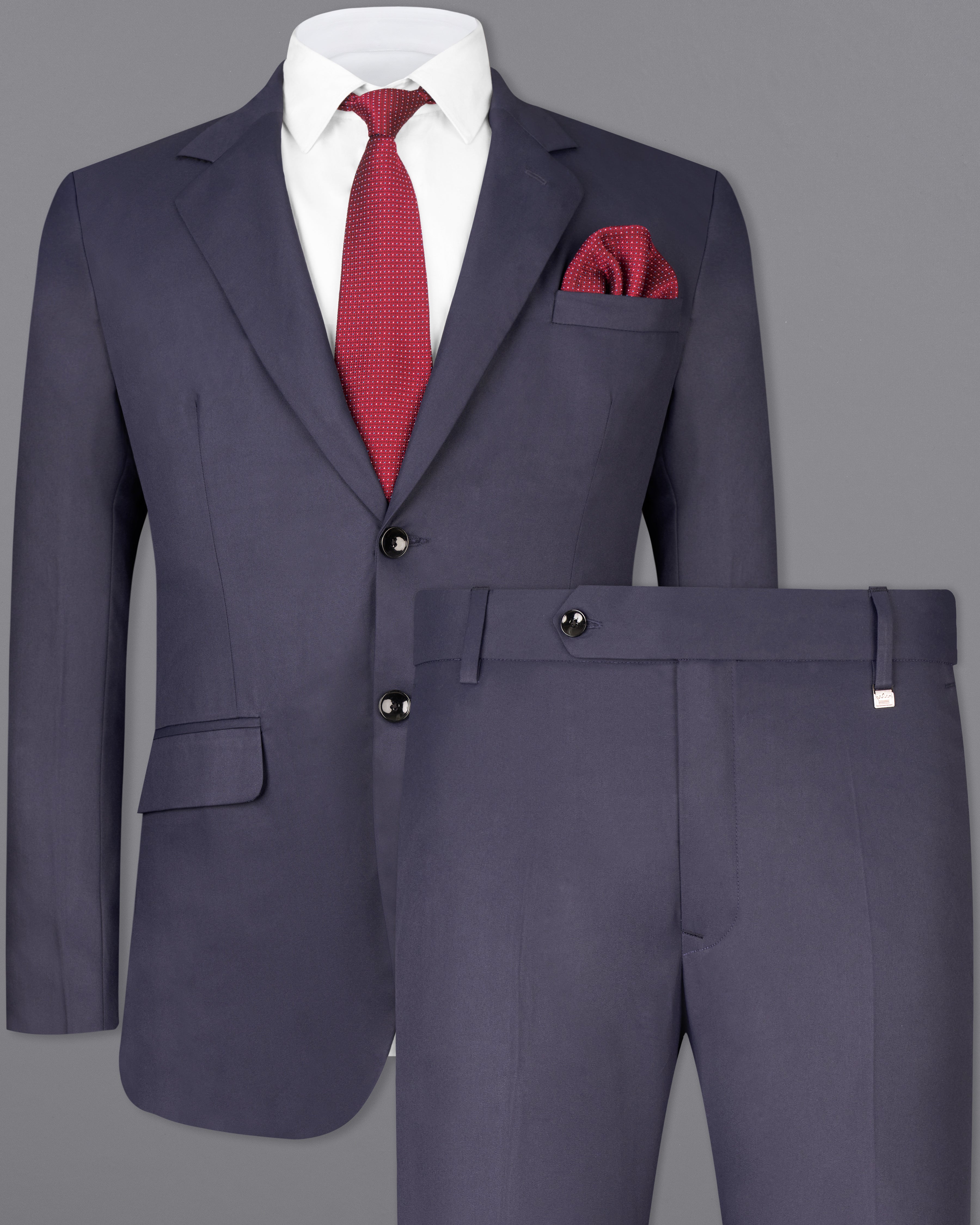 Gunmetal Blue Single Breasted Suit ST2565-SB-36,ST2565-SB-38,ST2565-SB-40,ST2565-SB-42,ST2565-SB-44,ST2565-SB-46,ST2565-SB-48,ST2565-SB-50,,ST2565-SB-52,ST2565-SB-54,ST2565-SB-56,ST2565-SB-58,ST2565-SB-60