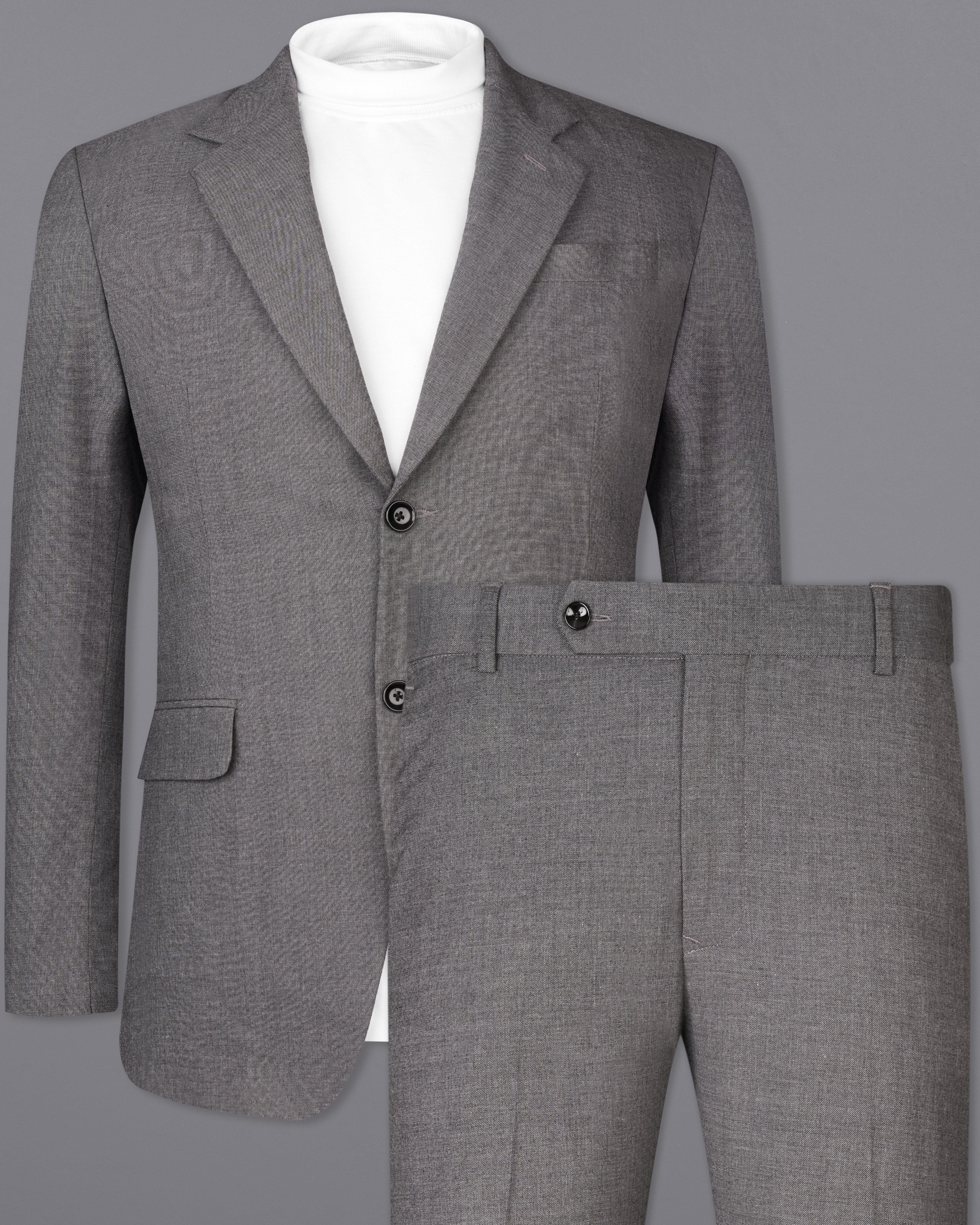 Ironside Gray Single Breasted Suit ST2569-SB-36,ST2569-SB-38,ST2569-SB-40,ST2569-SB-42,ST2569-SB-44,ST2569-SB-46,ST2569-SB-48,ST2569-SB-50,,ST2569-SB-52,ST2569-SB-54,ST2569-SB-56,ST2569-SB-58,ST2569-SB-60