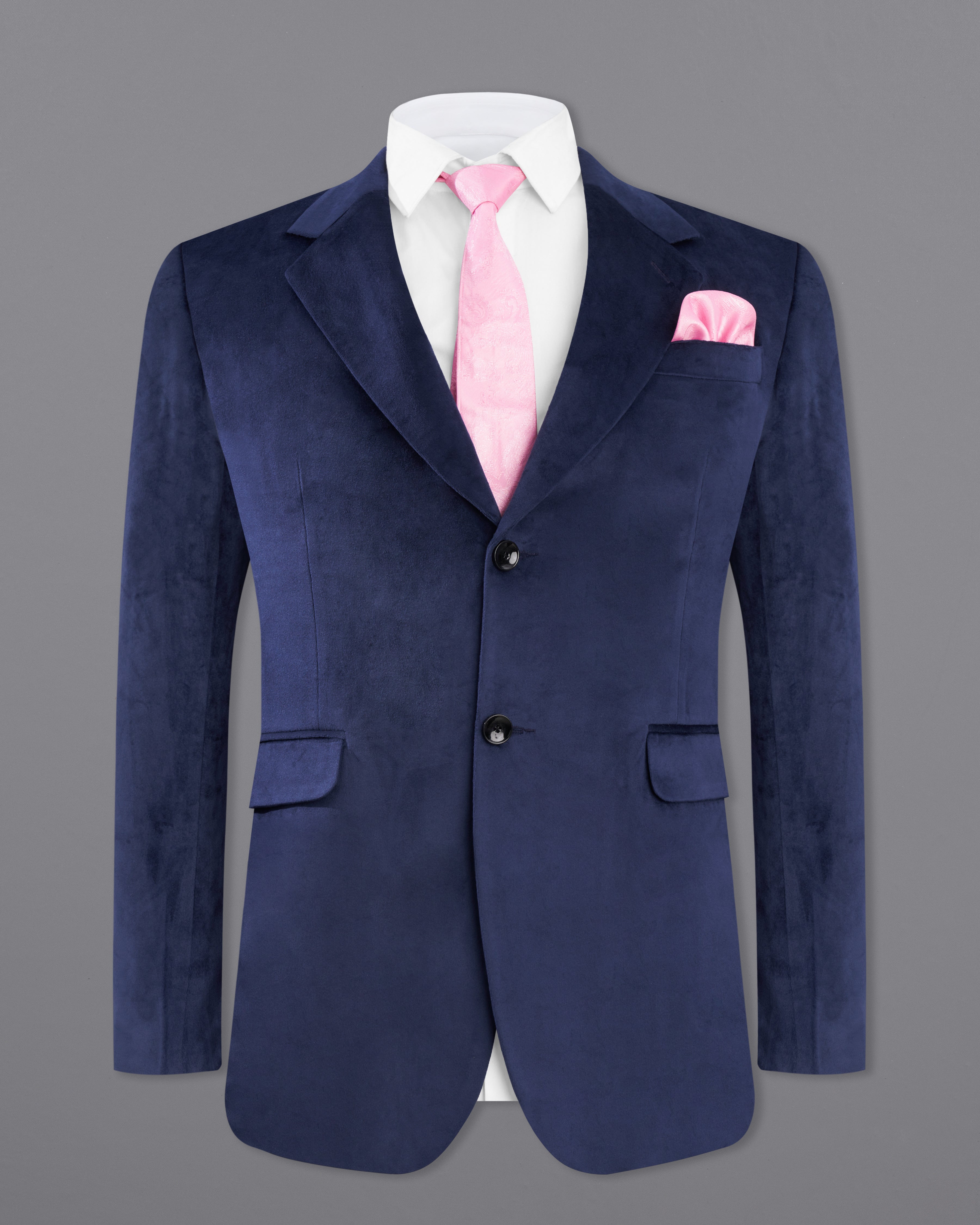 Firefly Blue Single Breasted Velvet Suit ST2580-SB-36,ST2580-SB-38,ST2580-SB-40,ST2580-SB-42,ST2580-SB-44,ST2580-SB-46,ST2580-SB-48,ST2580-SB-50,,ST2580-SB-52,ST2580-SB-54,ST2580-SB-56,ST2580-SB-58,ST2580-SB-60