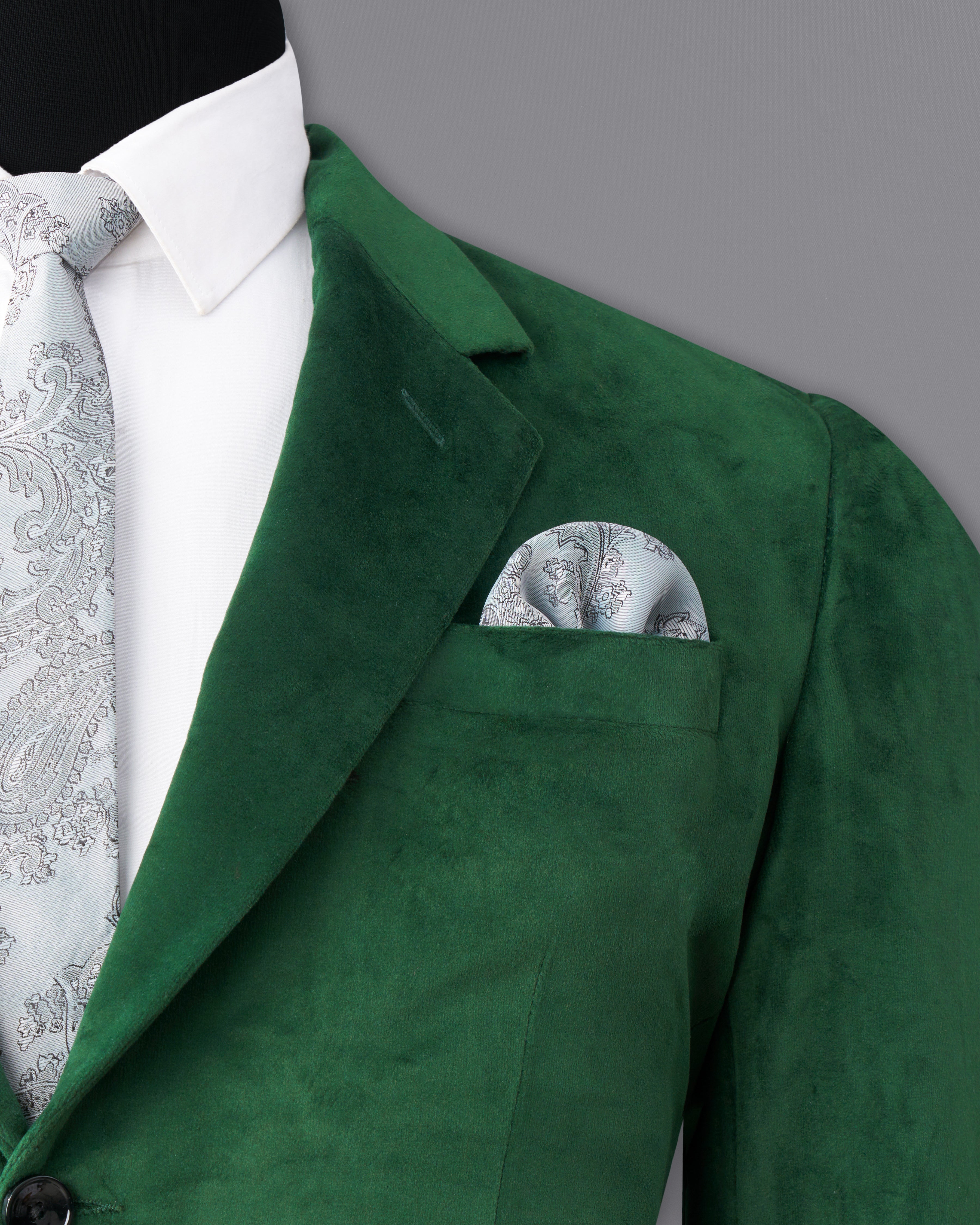 Phthalo Green Single Breasted Velvet Suit ST2582-SB-36,ST2582-SB-38,ST2582-SB-40,ST2582-SB-42,ST2582-SB-44,ST2582-SB-46,ST2582-SB-48,ST2582-SB-50,,ST2582-SB-52,ST2582-SB-54,ST2582-SB-56,ST2582-SB-58,ST2582-SB-60