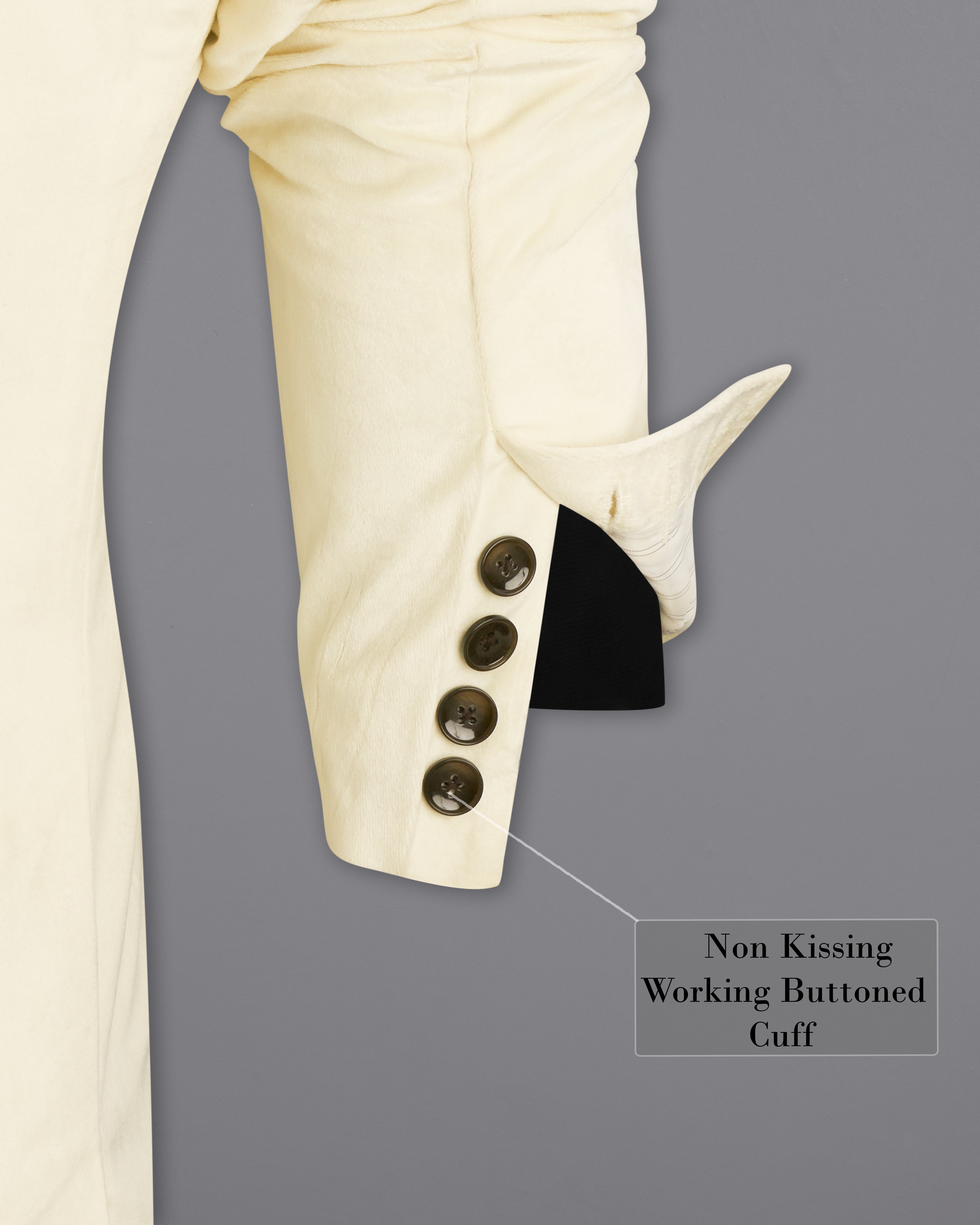 Eggshell Cream Double Breasted Velvet Suit ST2591-DB-36,ST2591-DB-38,ST2591-DB-40,ST2591-DB-42,ST2591-DB-44,ST2591-DB-46,ST2591-DB-48,ST2591-DB-50,,ST2591-DB-52,ST2591-DB-54,ST2591-DB-56,ST2591-DB-58,ST2591-DB-60