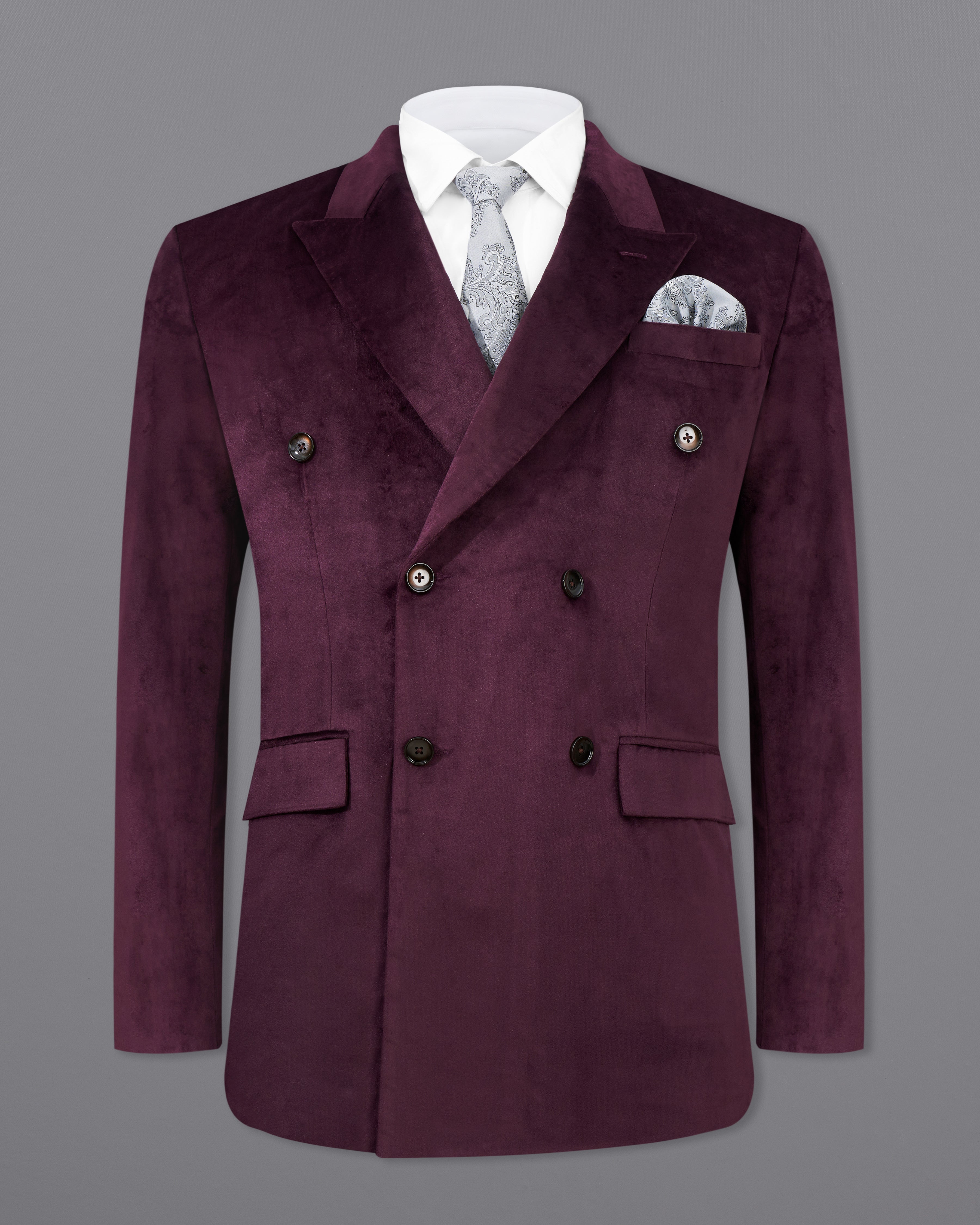 Eclipse Maroon Double Breasted Velvet Suit ST2597-DB-36,ST2597-DB-38,ST2597-DB-40,ST2597-DB-42,ST2597-DB-44,ST2597-DB-46,ST2597-DB-48,ST2597-DB-50,,ST2597-DB-52,ST2597-DB-54,ST2597-DB-56,ST2597-DB-58,ST2597-DB-60