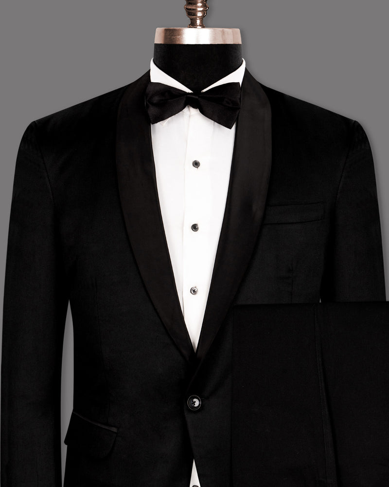 all black tuxedo suit