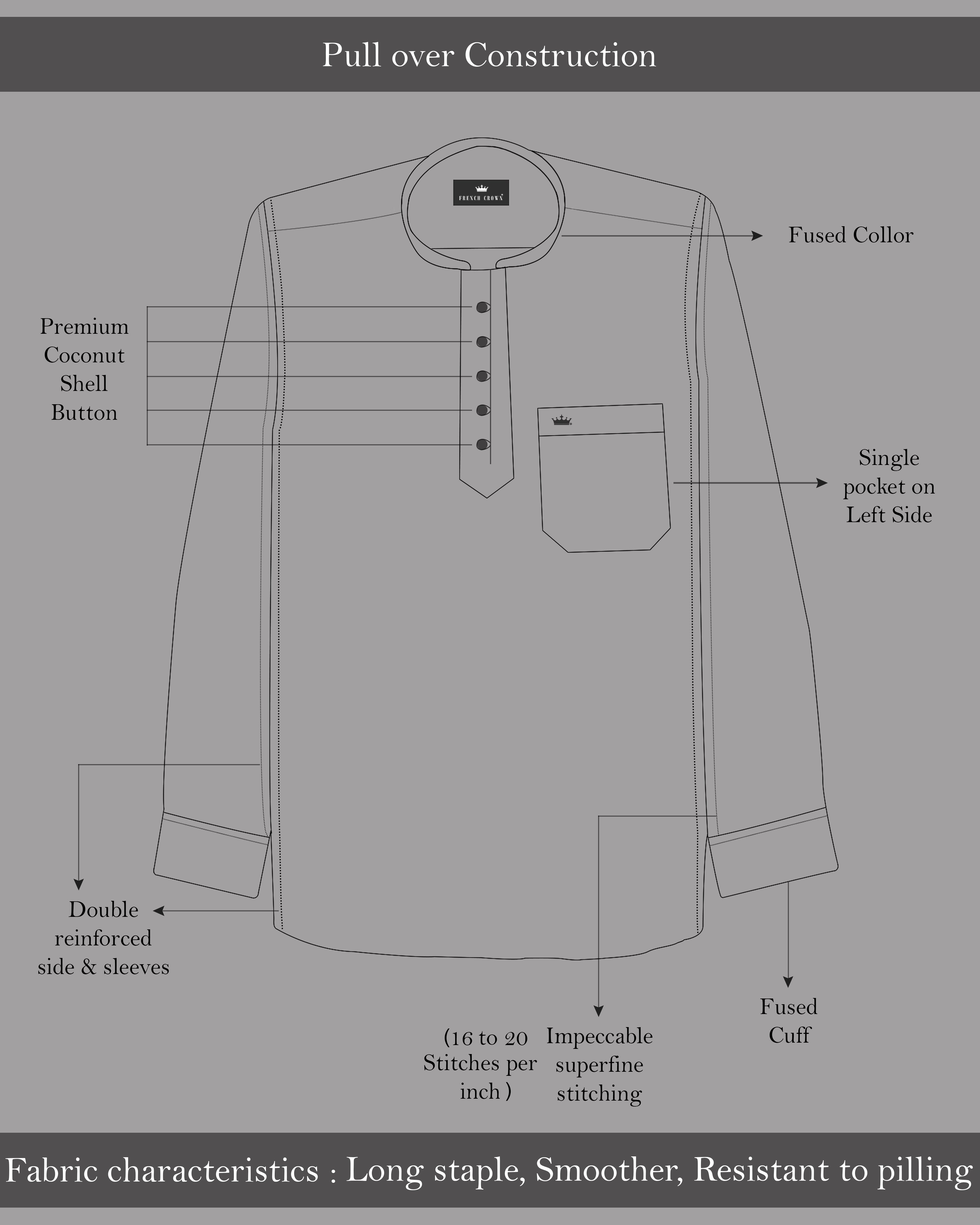 Racing Green Striped Dobby Textured Premium Giza Cotton Shirt