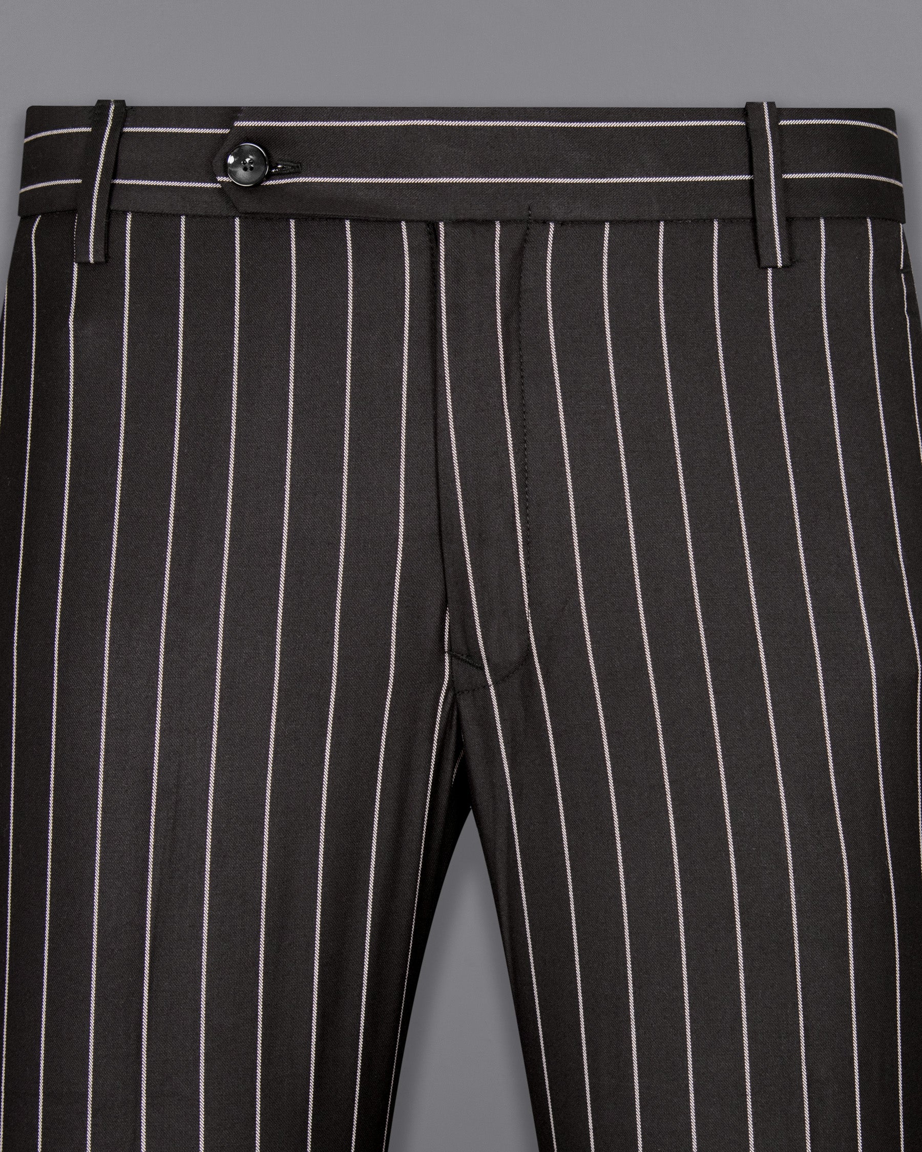 Charcoal Gray with white Striped Woolrich Pant T1293-28, T1293-30, T1293-32, T1293-34, T1293-36, T1293-38, T1293-40, T1293-42, T1293-44