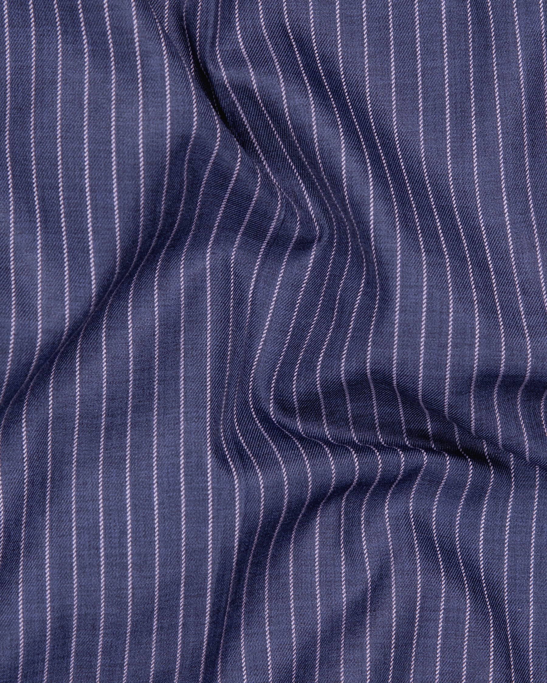 Martinique Blue with Prelude Striped Premium Cotton Pant