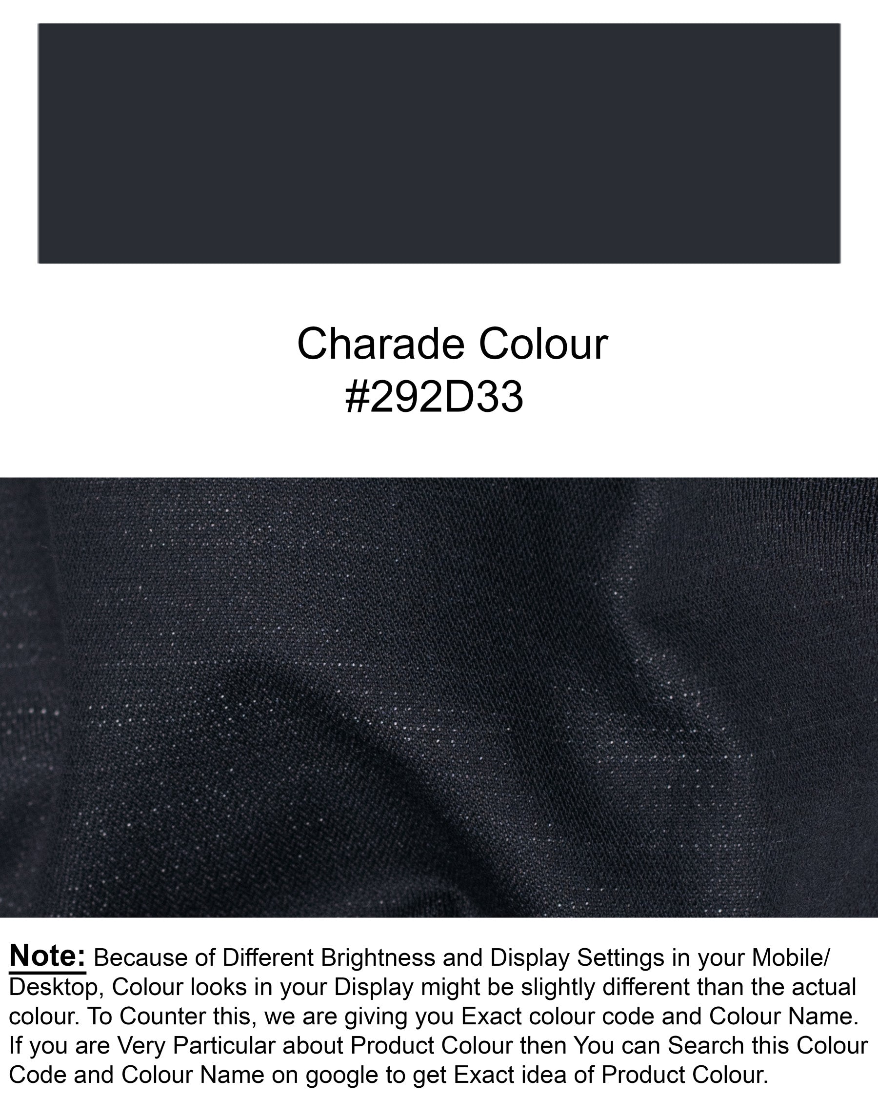Charade Grey Premium Cotton Pant